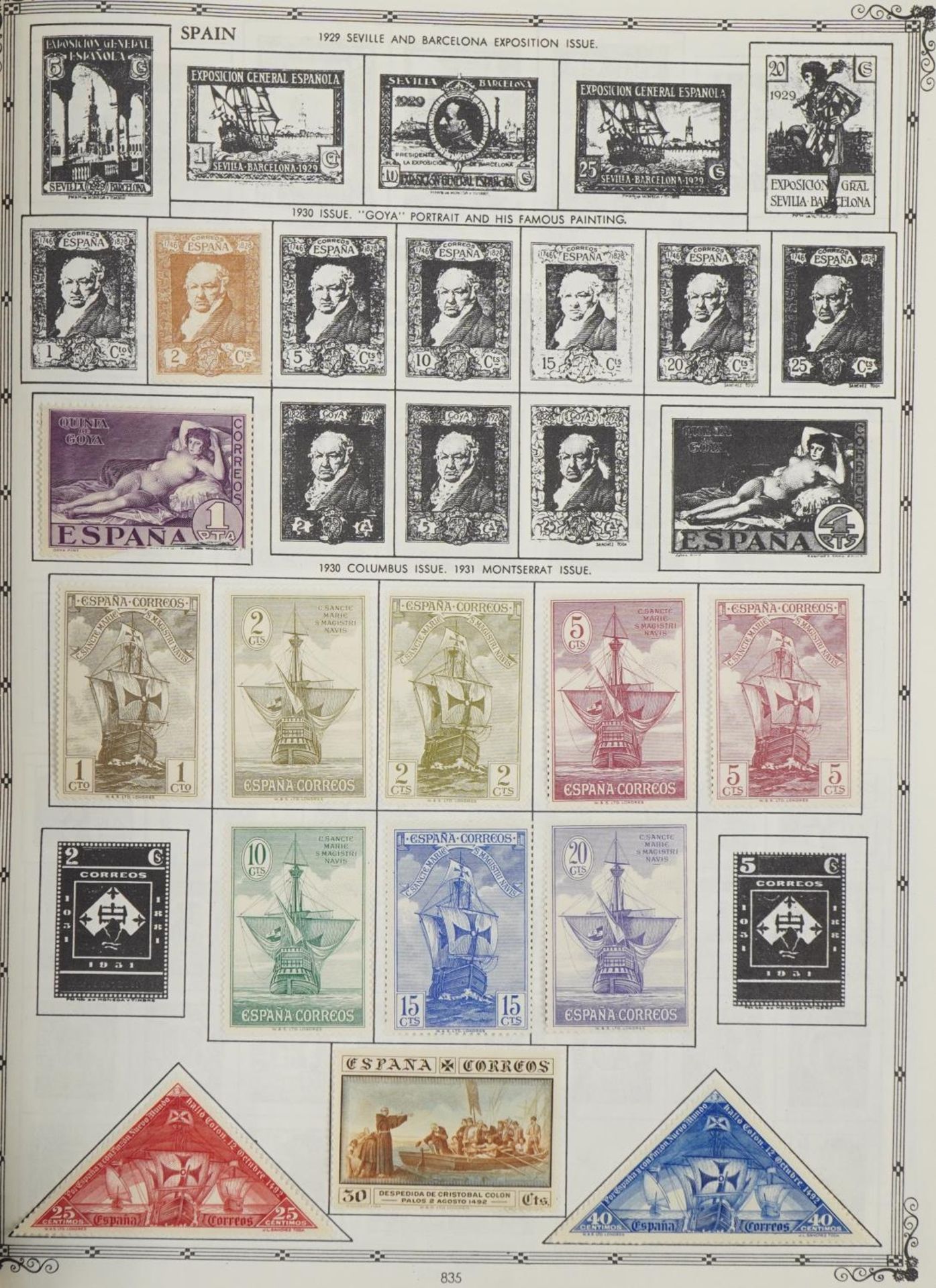 Collection of world stamps arranged in The Crown World Stamp Album For further information on this - Image 3 of 7