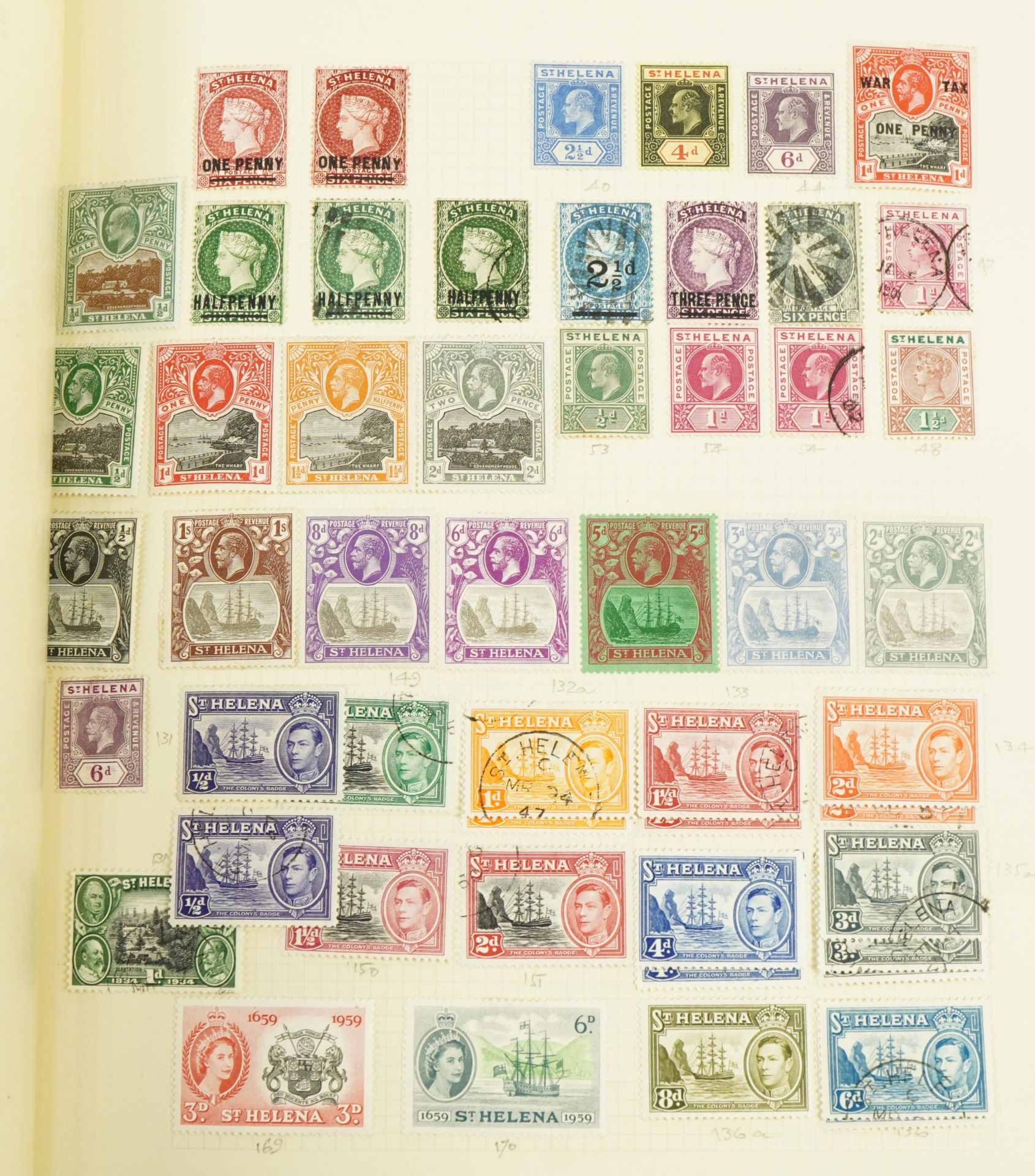 Album of Commonwealth stamps For further information on this lot please contact the auctioneer - Image 3 of 14
