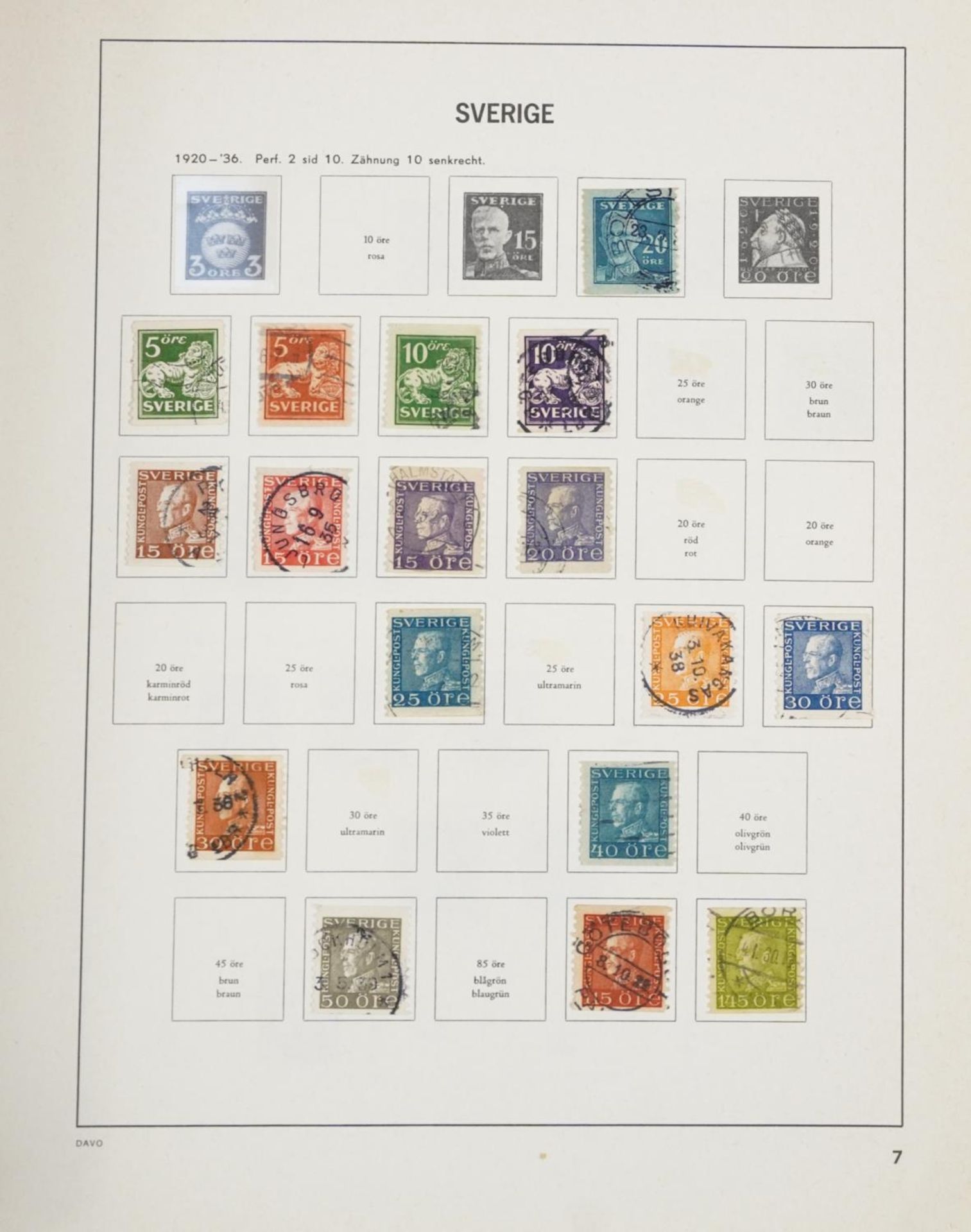 Collection of 19th century world stamps arranged on covers and in three albums including Cuba and - Image 5 of 6