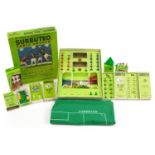 Vintage Subbuteo table top soccer Continental Club Edition with boxed teams and accessories For