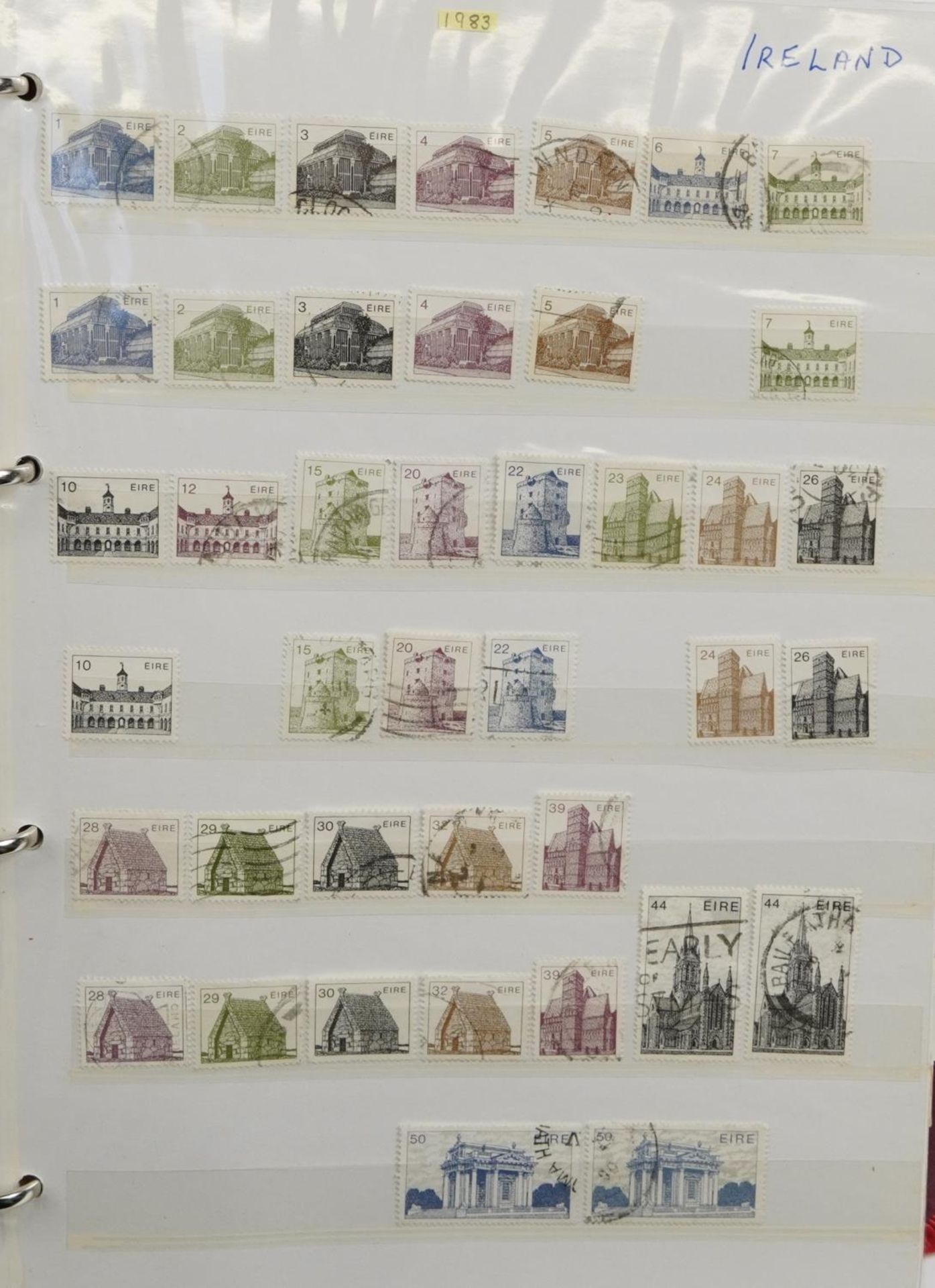 World stamps arranged in thirteen albums including Great Britain, South Africa, USA, Canada, Isle of - Image 6 of 12