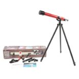 Tasco refractor telescope 180x with box, model 66TR For further information on this lot please