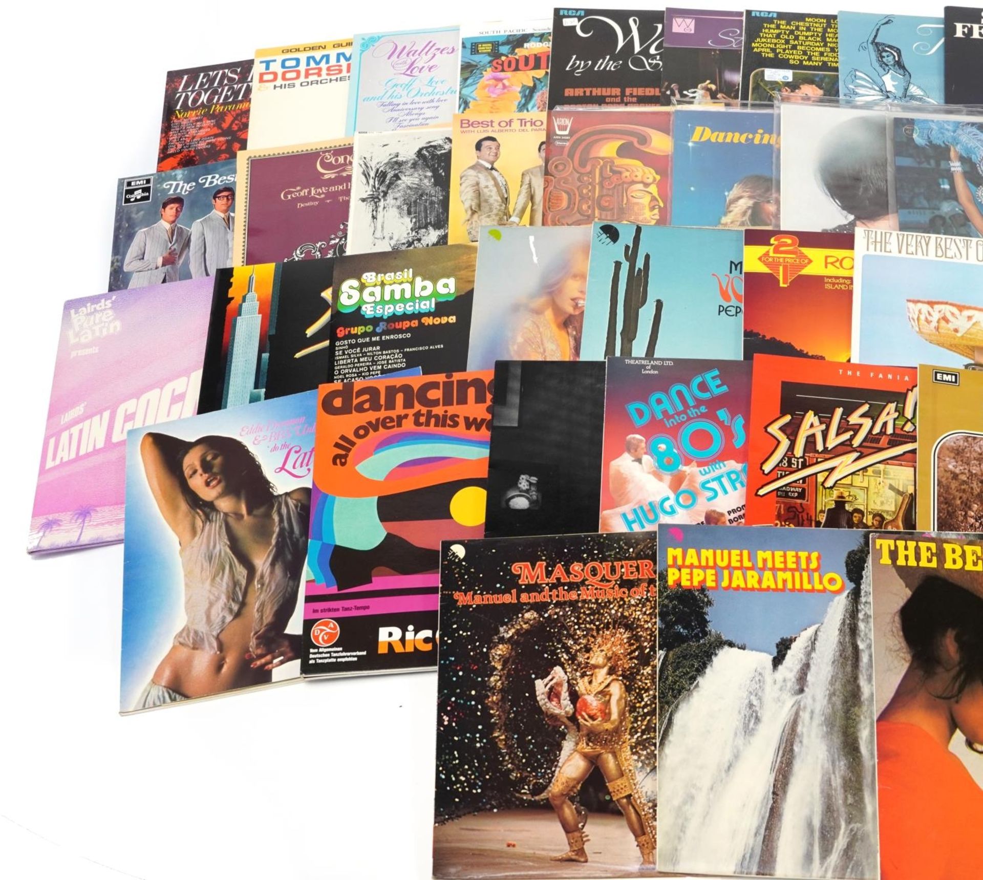 Predominantly Latin and classical vinyl LP records including Roberto Delgado, Hugo Strasser, The - Image 2 of 4
