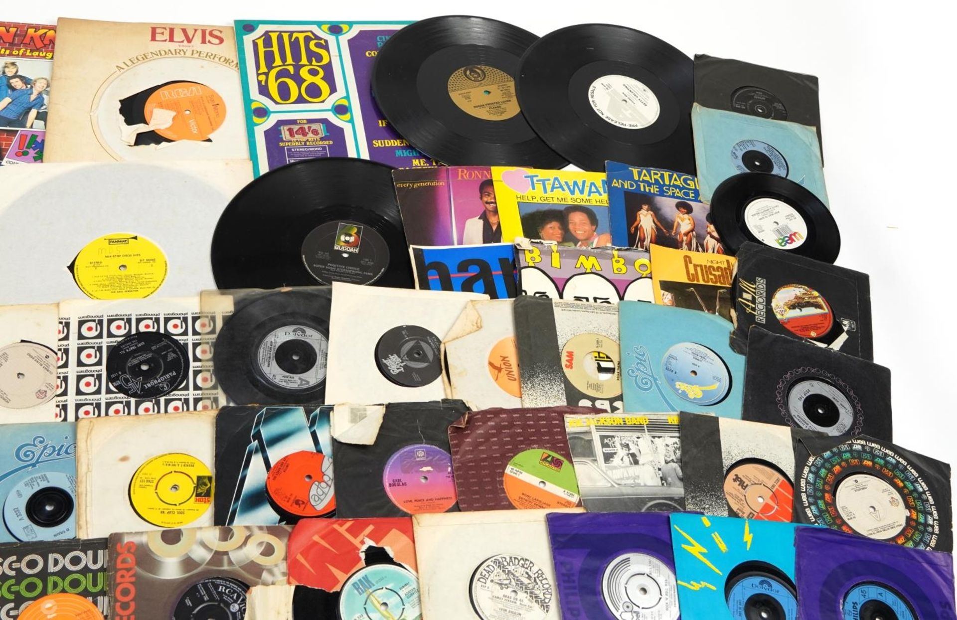 Vinyl LP records and 45rpm records including Ronnie Laws For further information on this lot - Image 4 of 14