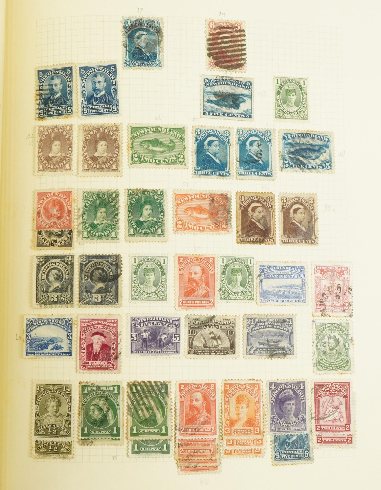 Album of Commonwealth stamps For further information on this lot please contact the auctioneer - Image 8 of 14