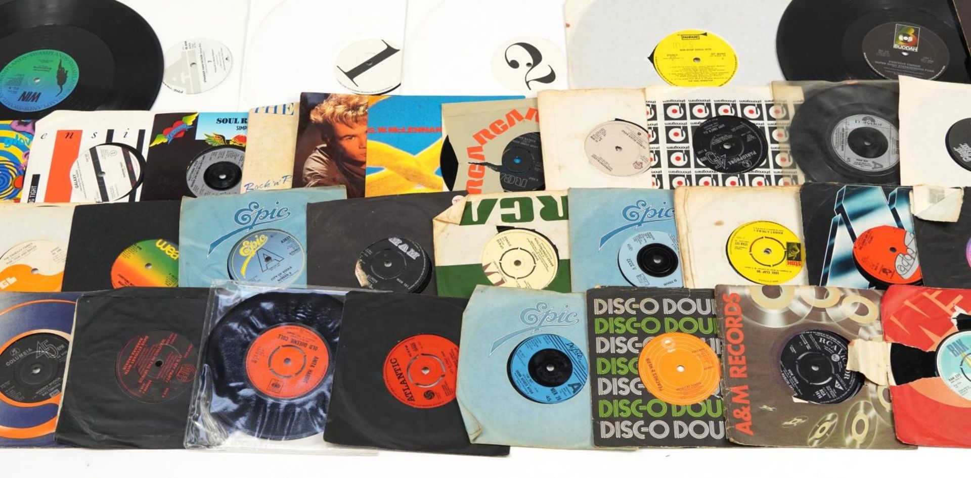 Vinyl LP records and 45rpm records including Ronnie Laws For further information on this lot - Image 6 of 14