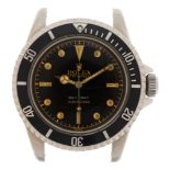 Rolex, gentleman's Rolex Oyster Submariner wristwatch, ref 5521, serial number 818329, 40mm