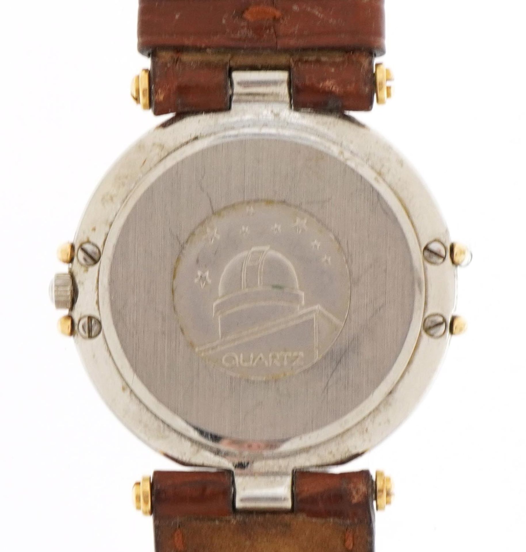 Omega, gentlemen's Omega Constellation quartz wristwatch with date aperture, the case 32mm in - Bild 3 aus 4