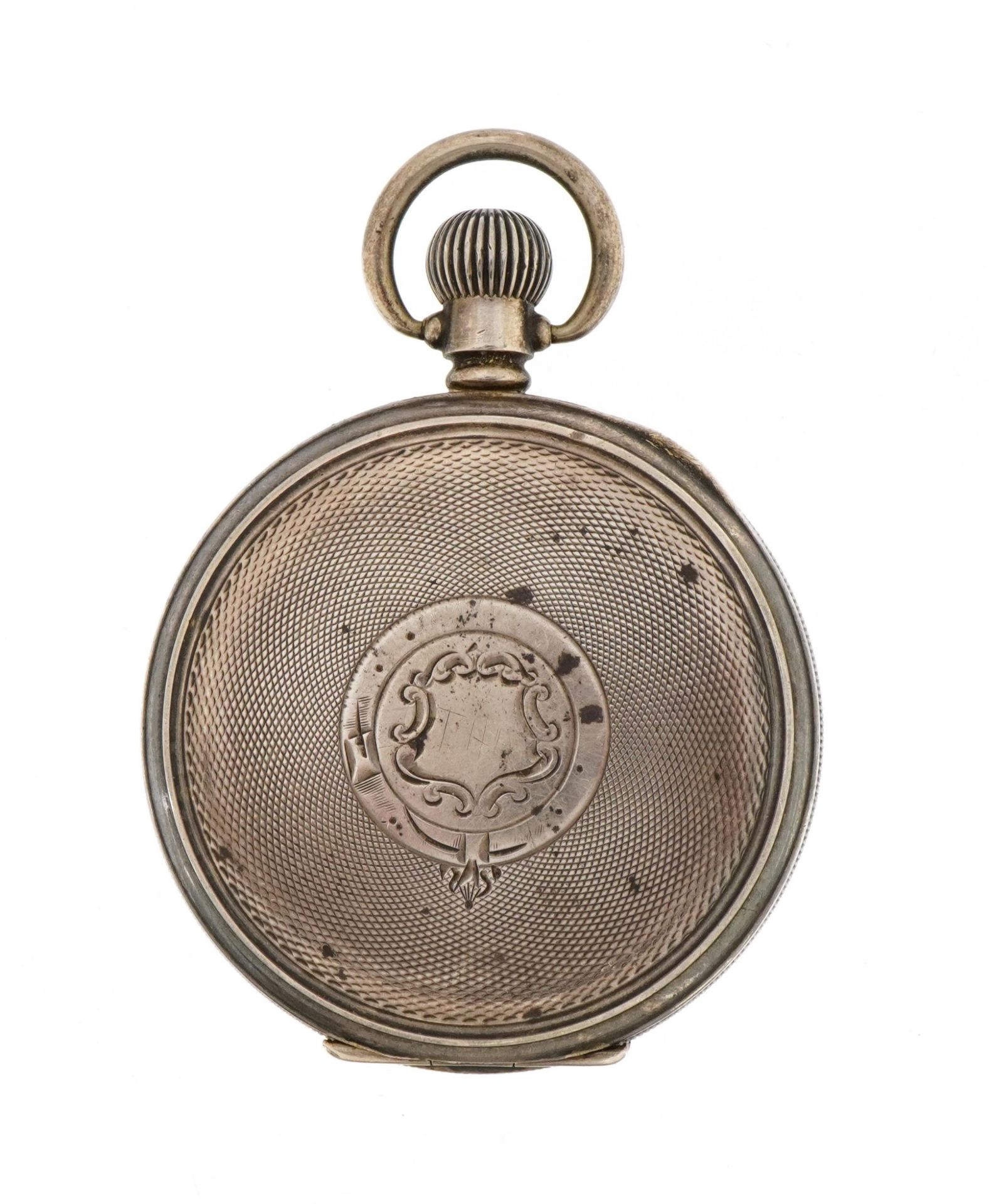 James Walker, gentlemen's James Walker silver and enamel half hunter pocket watch, the dial - Image 3 of 5
