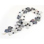 Baroque pearl scarf necklace, 125cm in length, 261.0g : For further information on this lot please