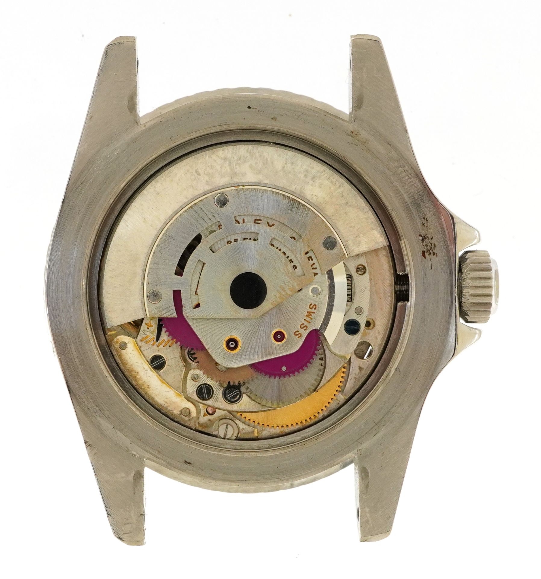 Rolex, gentleman's Rolex Oyster Submariner wristwatch, ref 5521, serial number 818329, 40mm - Image 11 of 11