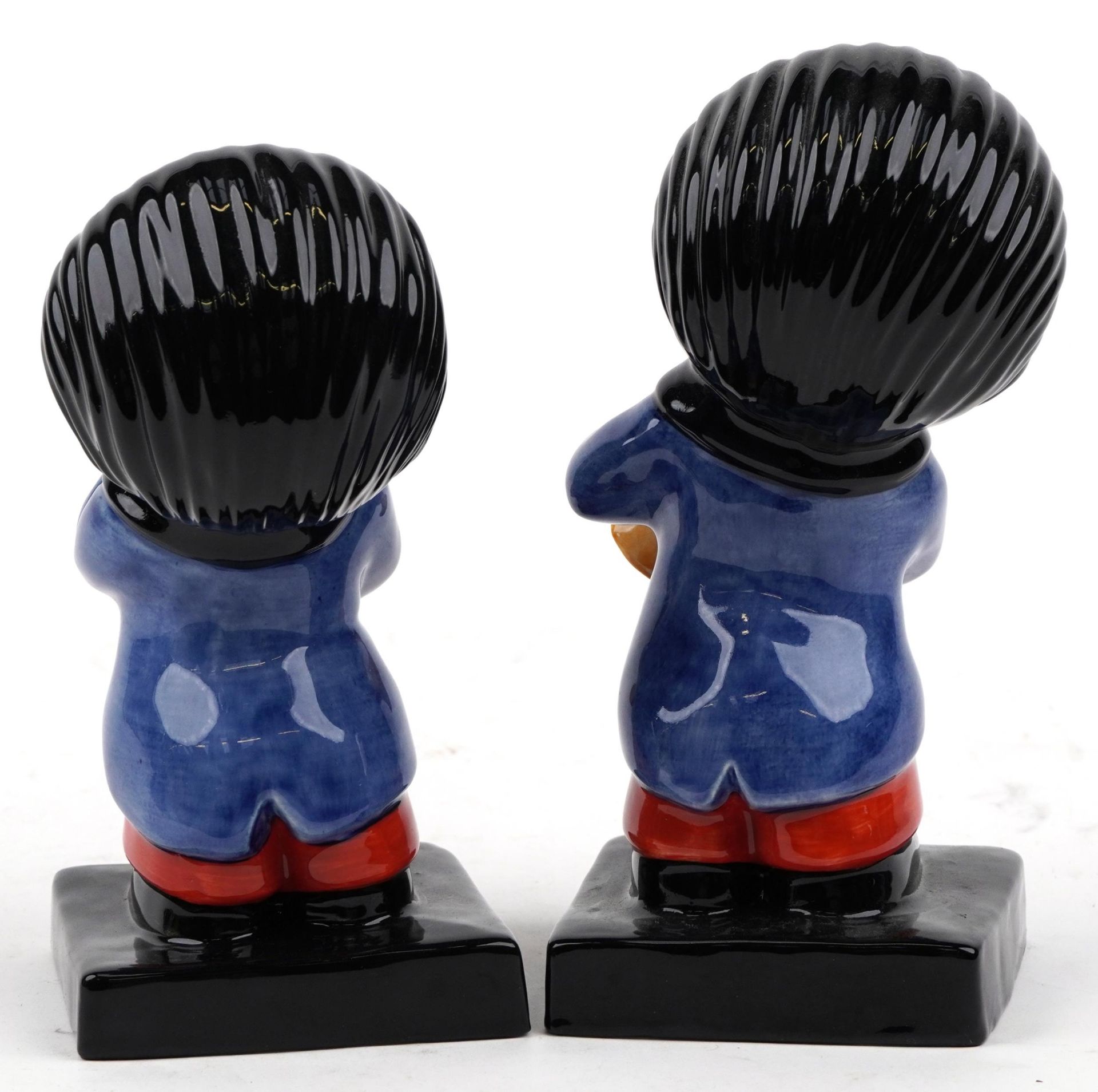 Two Carltonware Golly Band musicians comprising Trumpeter limited edition 240/500 and Saxophonist - Image 2 of 4
