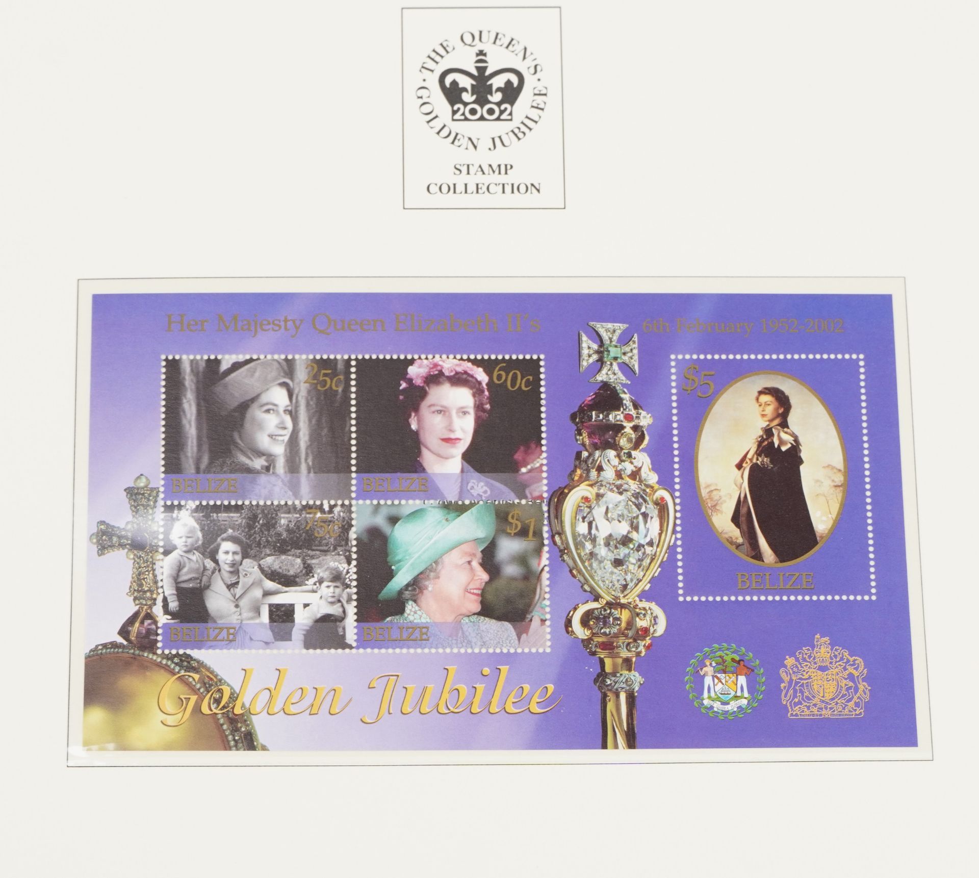 The Queen's Golden Jubilee coin covers and stamps, some mint, arranged in two albums including Great - Image 10 of 14