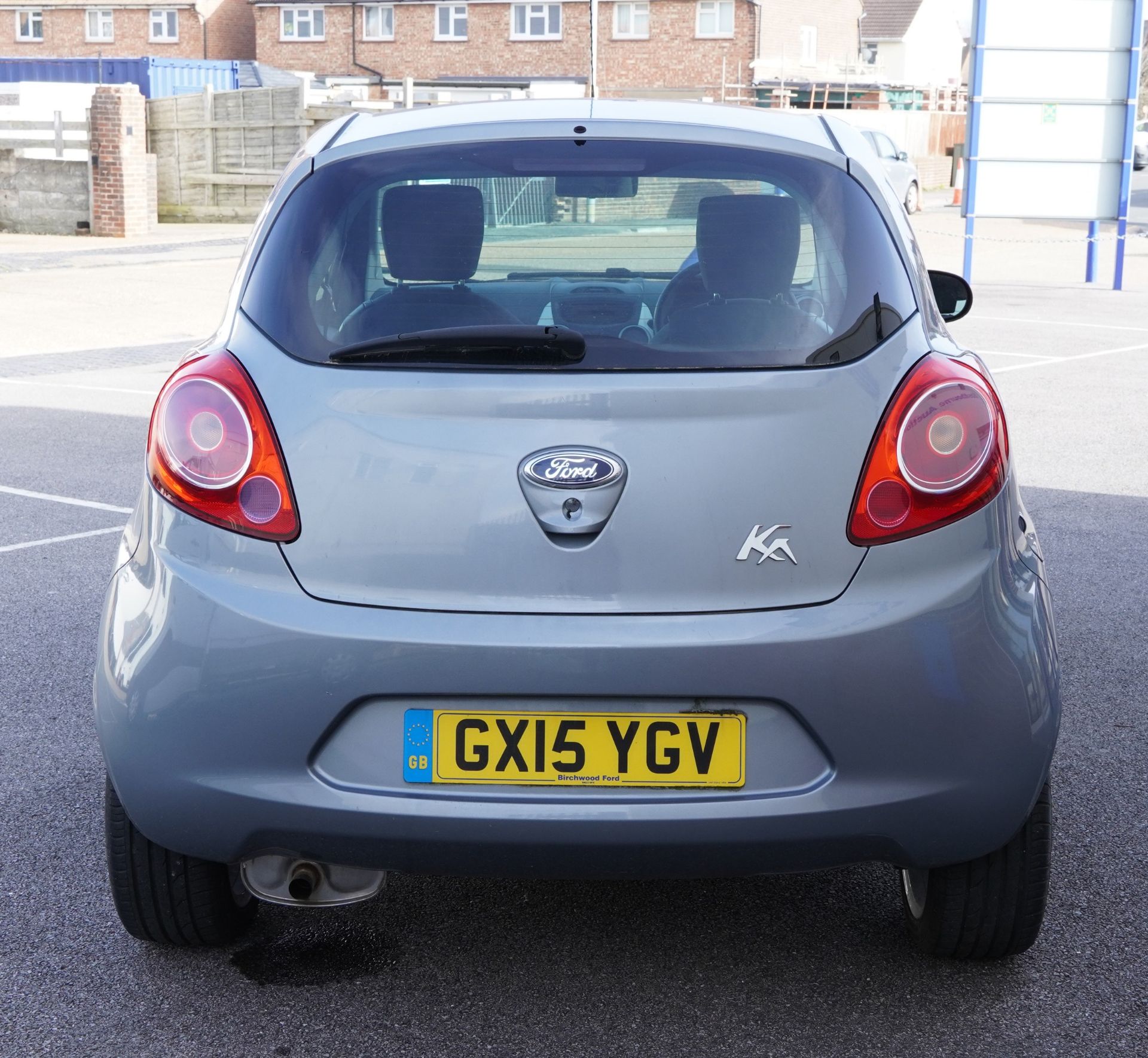 2015 manual Ford KA Zetec. 1.2 petrol three door hatchback, Reg GX15 YGV, One owner from new, 7434 - Image 6 of 15