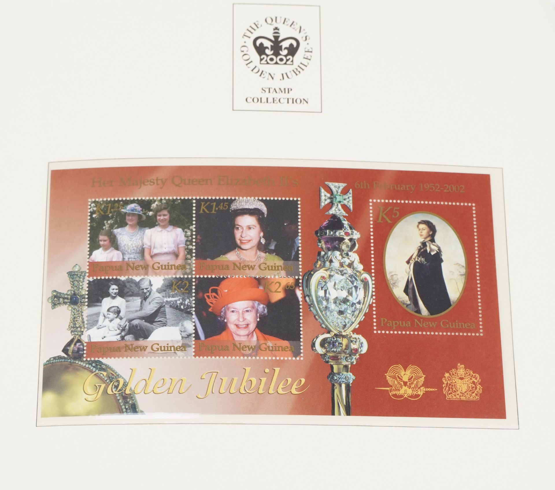 The Queen's Golden Jubilee coin covers and stamps, some mint, arranged in two albums including Great - Image 5 of 14