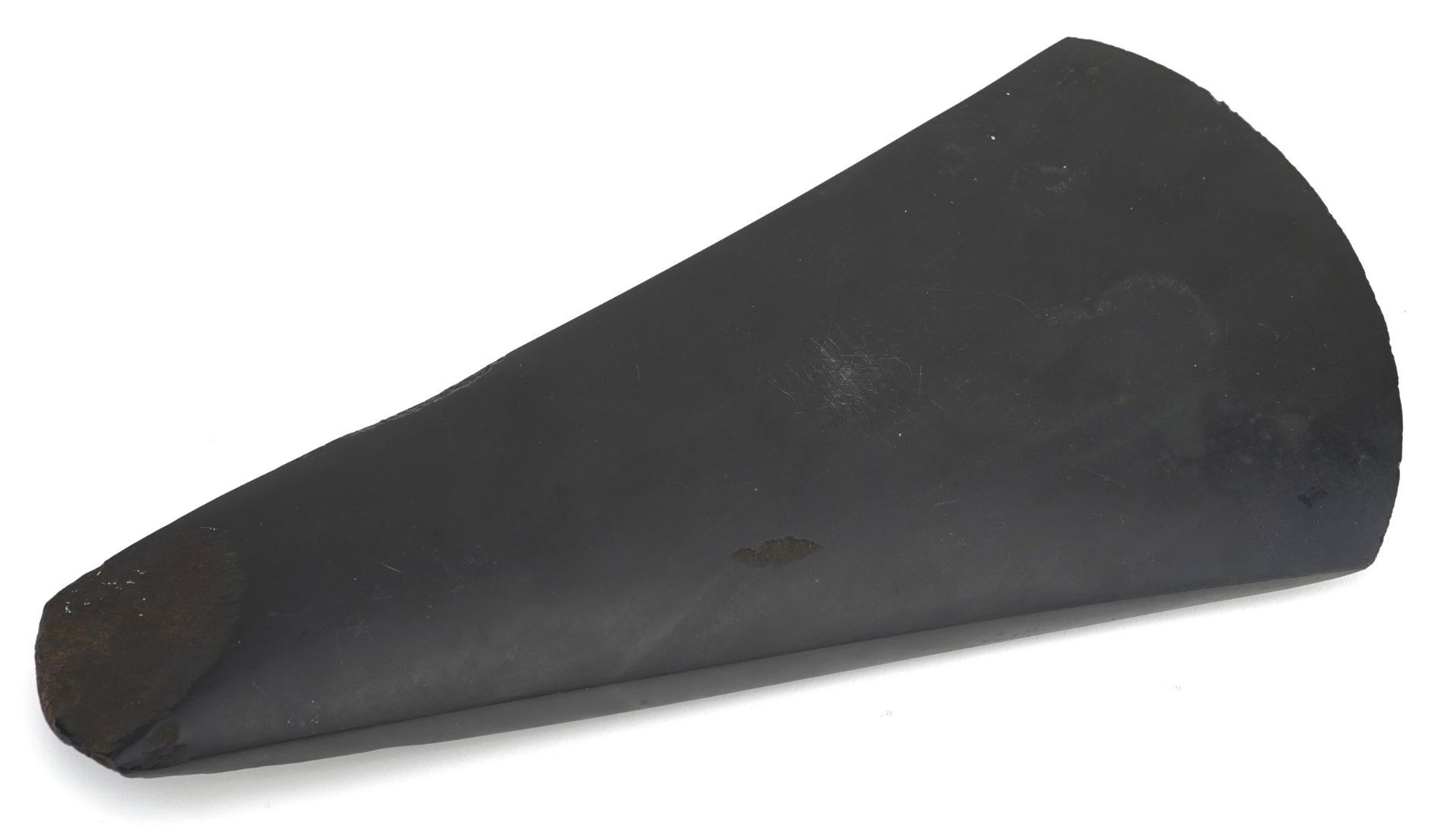 Haida Argillite axe head, 29cm in length : For further information on this lot please contact the