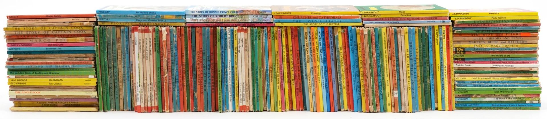 Collection of vintage children's books including Ladybird : For further information on this lot