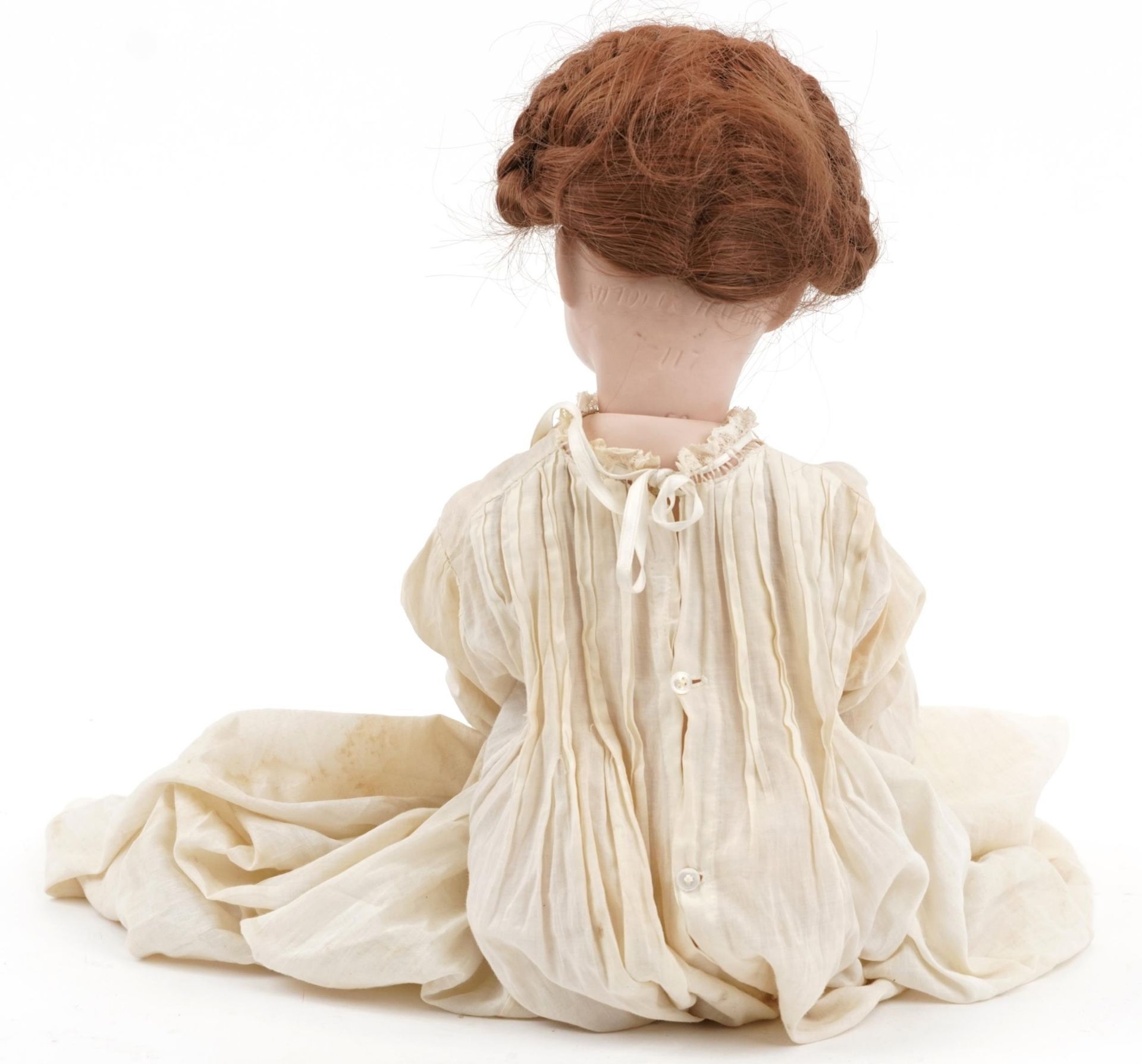 Simon & Halbig bisque headed doll with Ron Moles articulated body, 47cm in length : For further - Image 2 of 4