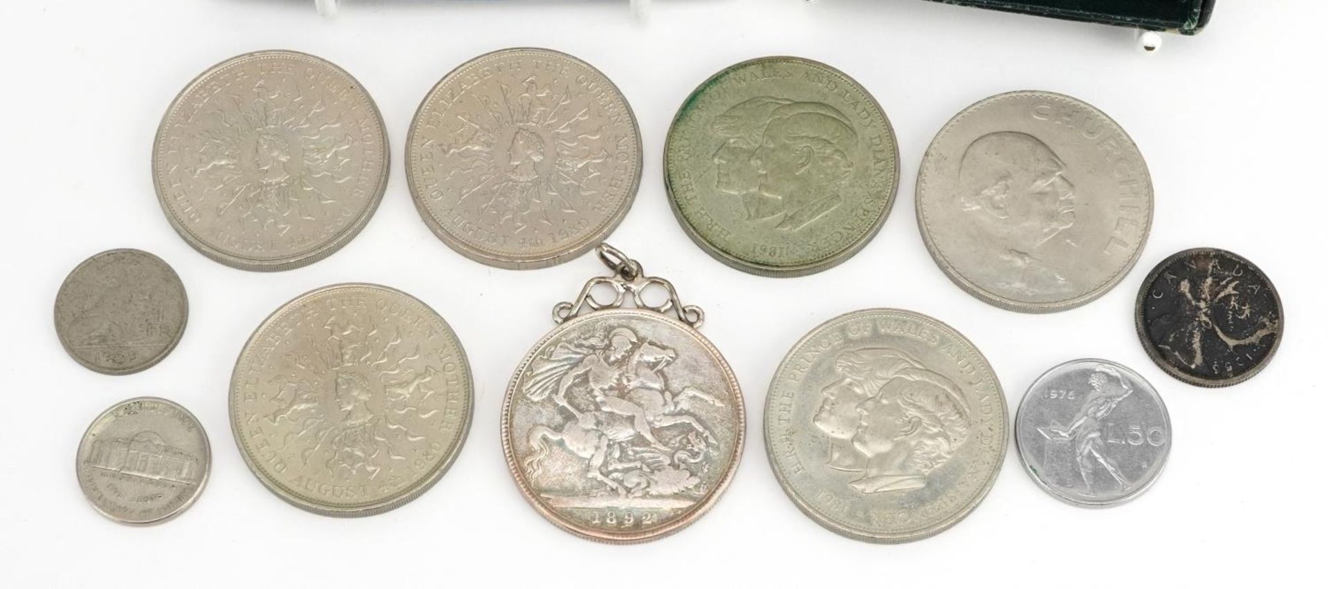 Victorian and later British coinage including 1892 silver crown : For further information on this - Image 3 of 4