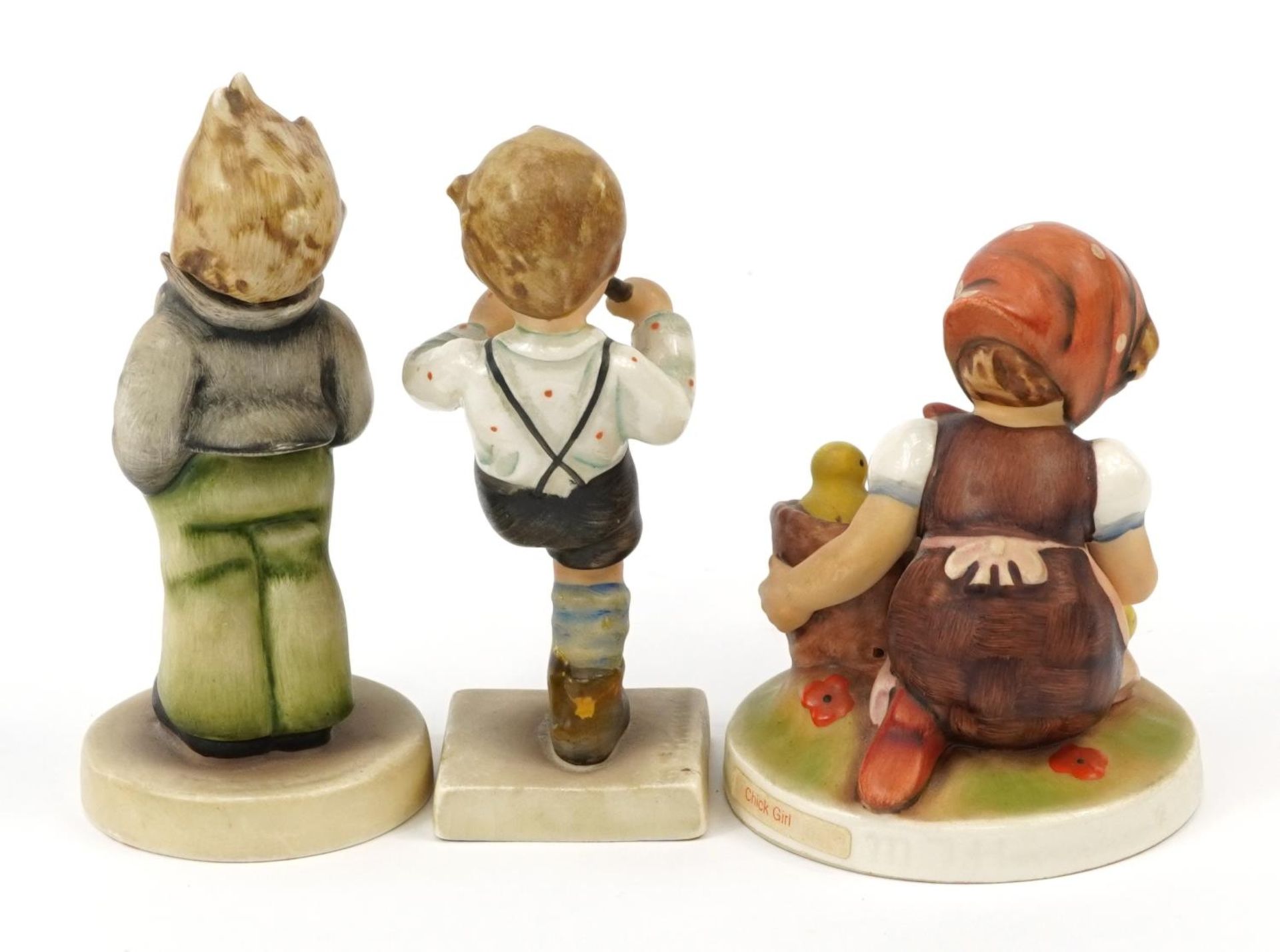 Two Goebel Hummel figures and a Rosenthal Galerie plate signed by Bjorn Wiinblad, the largest 29cm - Image 4 of 6