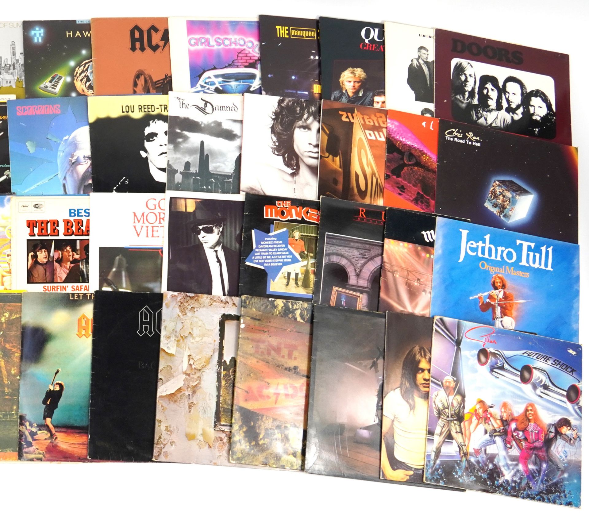 Vinyl LP records including Dire Straits, Kiss, Diana Ross, Status Quo, Shirley Bassey and The - Image 3 of 3