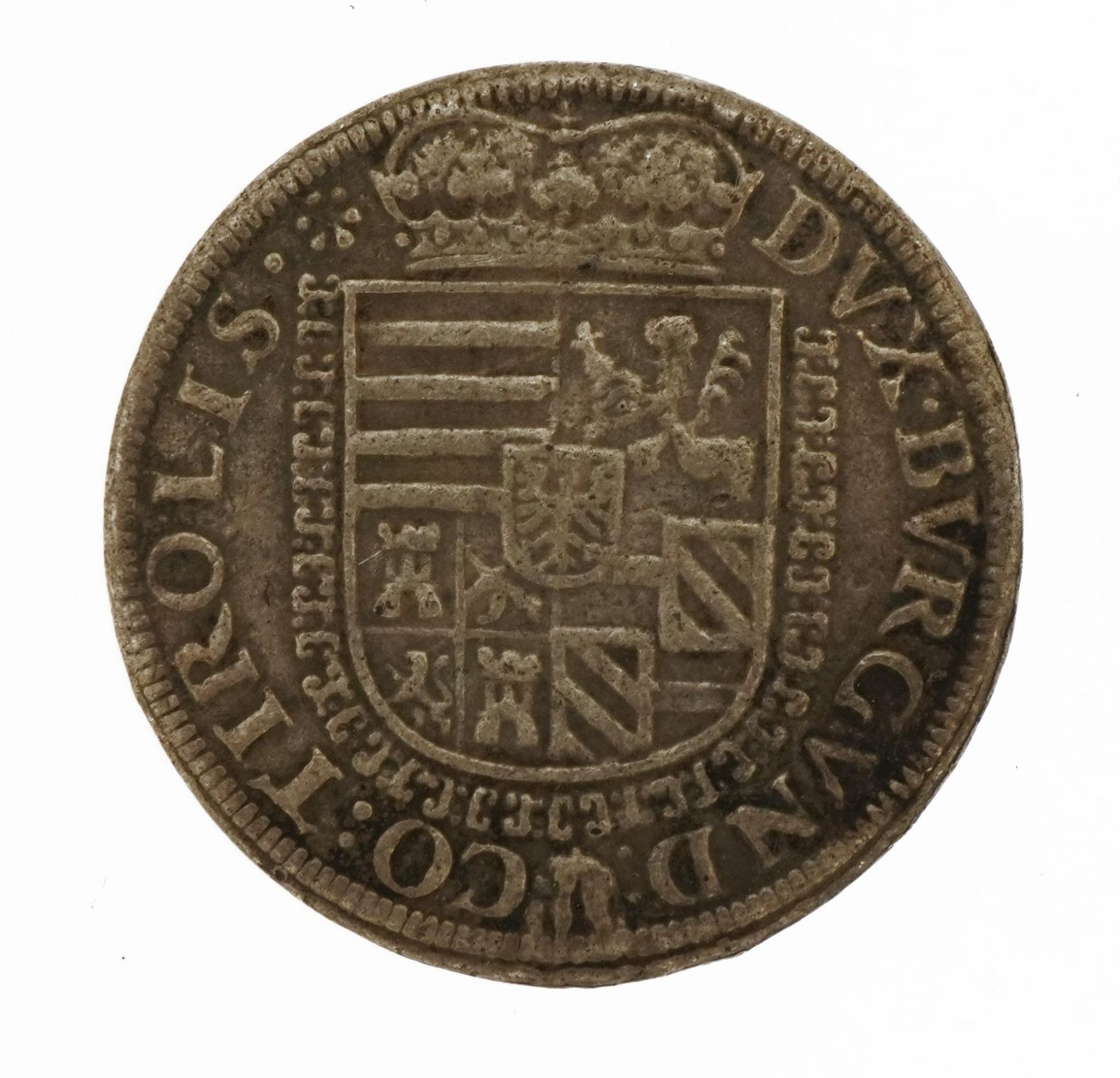 Austrian States coin with bust of Ferdinand II, 3.5cm in diameter : For further information on