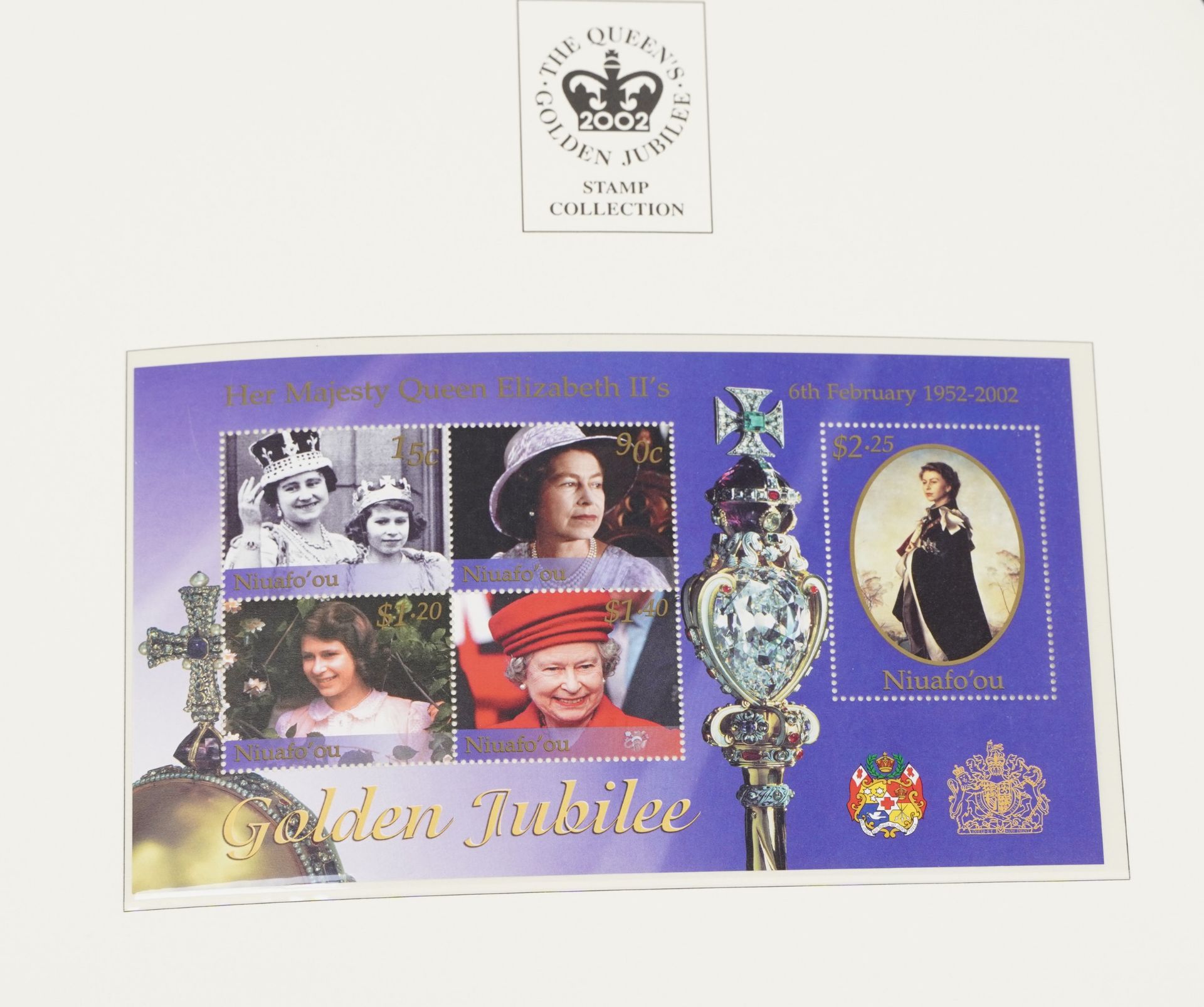 The Queen's Golden Jubilee coin covers and stamps, some mint, arranged in two albums including Great - Image 4 of 14