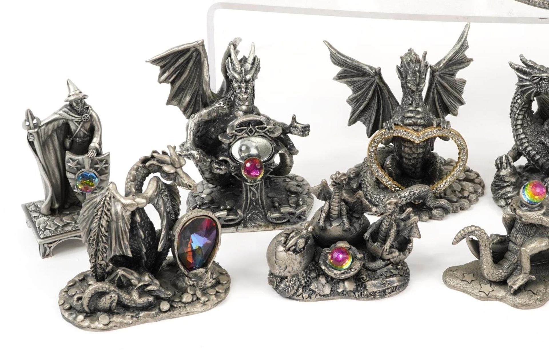 Fifteen Myth & Magic pewter figures including Collector's Club and Loyalty Studio editions, the - Image 3 of 5