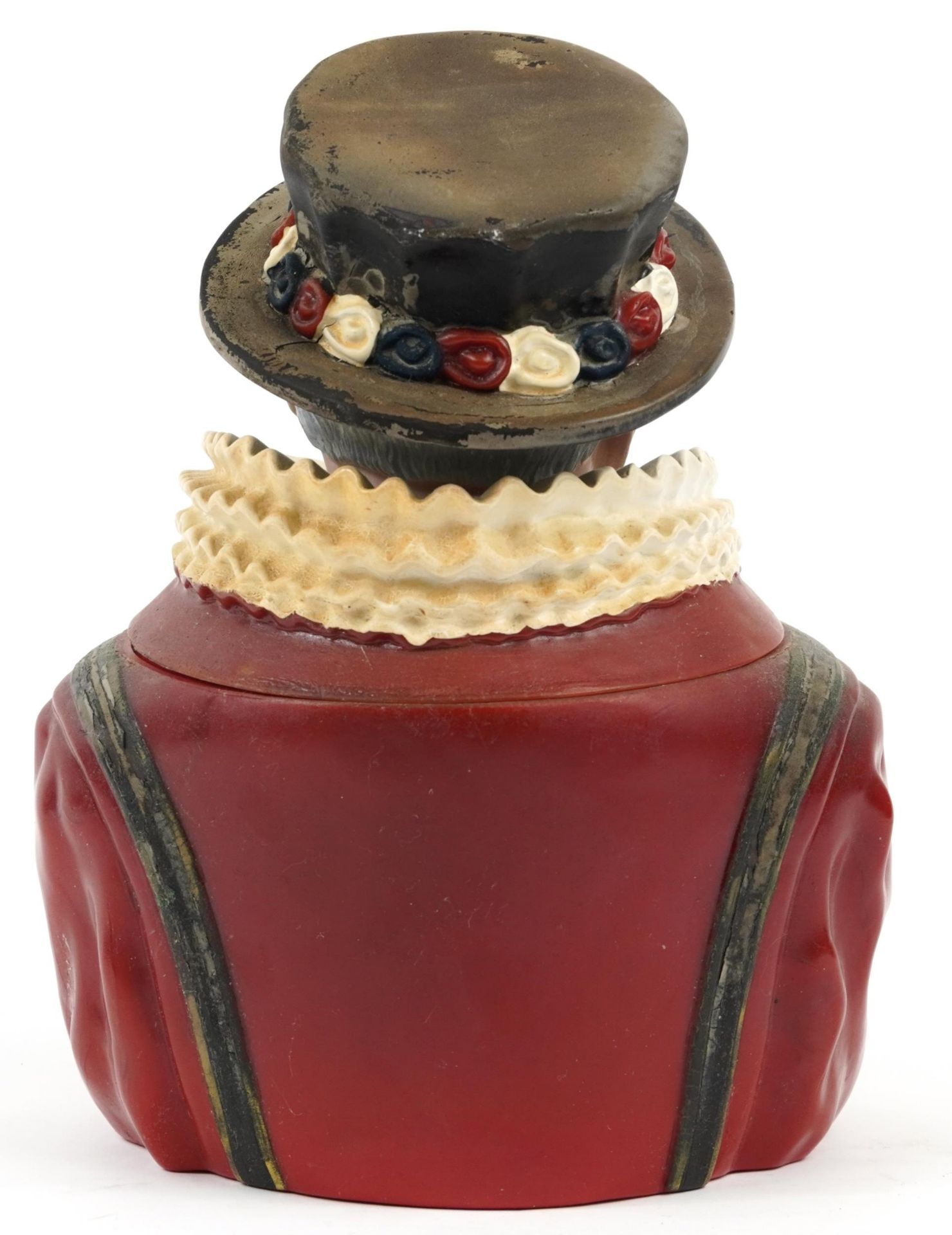 Vintage Rubberoid ice bucket in the form of a Beefeater, 27.5cm high : For further information on - Bild 2 aus 3