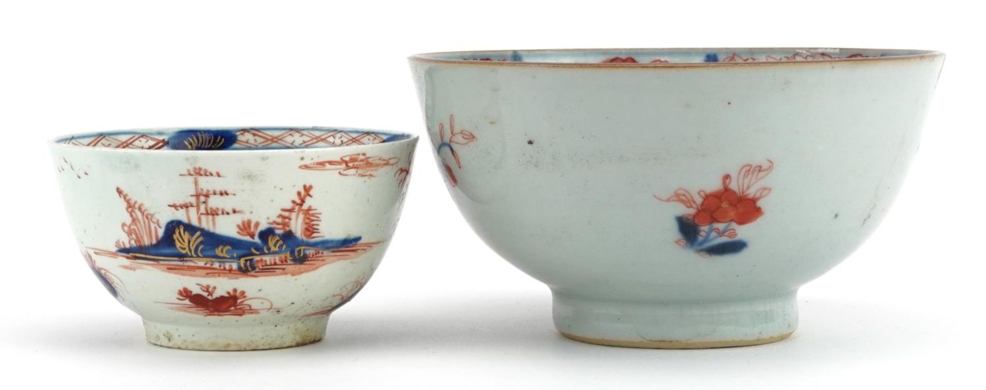 Two Imari ceramic bowls including Japanese example, the largest 11.5cm in diameter : For further - Bild 2 aus 4