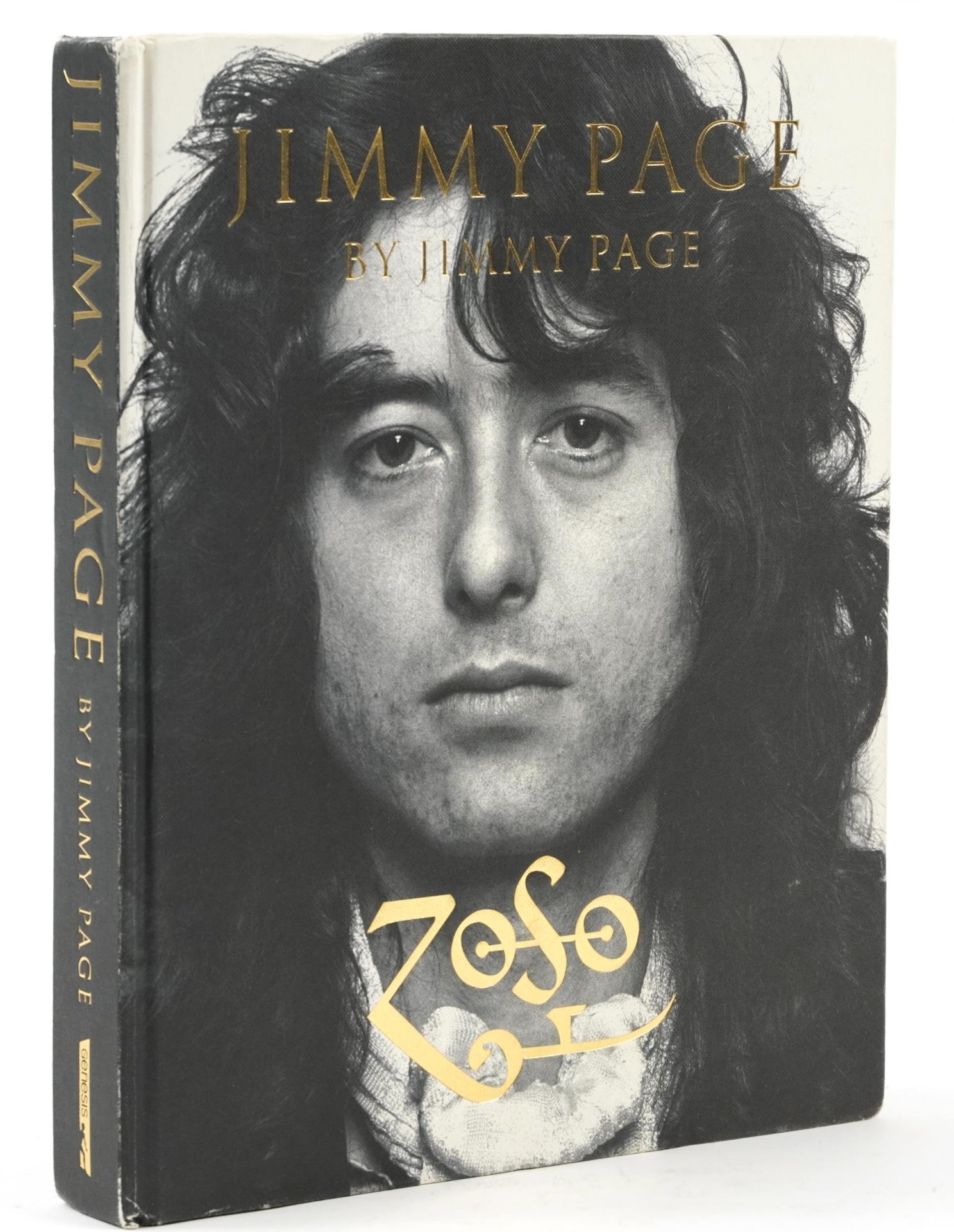 Jimmy Page by Jimmy Page, hardback book signed by Jimmy Page and inscribed Cole really good - Image 2 of 4