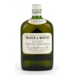 Vintage bottle of Buchanans Black & White Scotch Whisky : For further information on this lot please