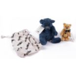 Two Steiner German mohair limited edition teddy bears with certificates comprising Otto 15/200 and