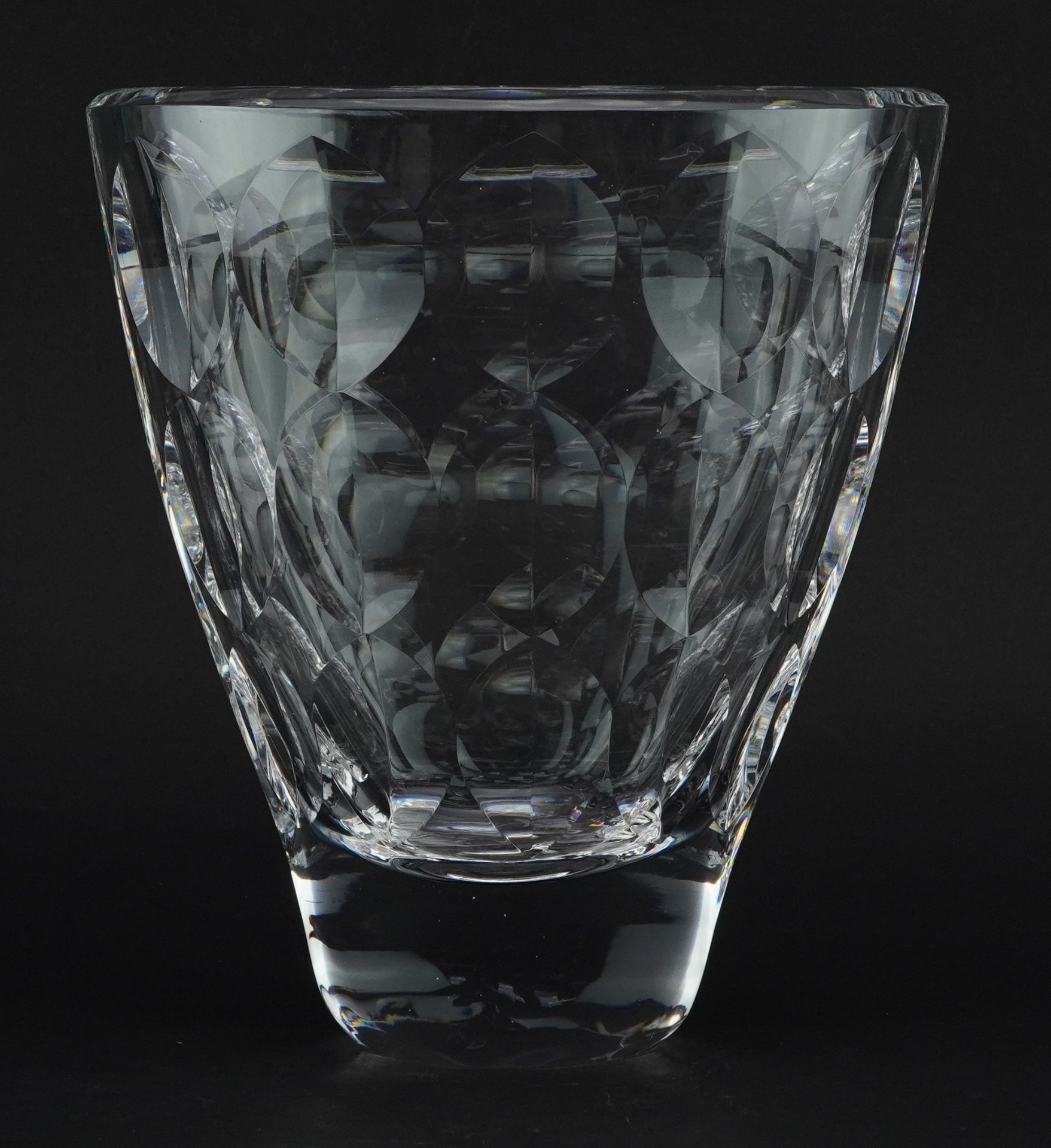 Ingeborg Lundin for Orrefors, large Scandinavian glass vase etched Orrefors 3935 221 to the base, - Image 2 of 4