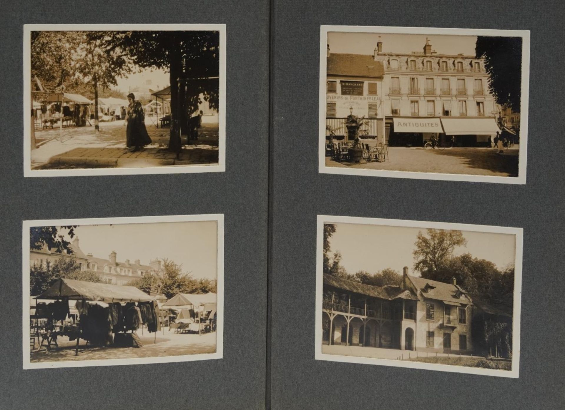 Good collection of early 20th century social history black and white photographs arranged in nine - Image 9 of 10