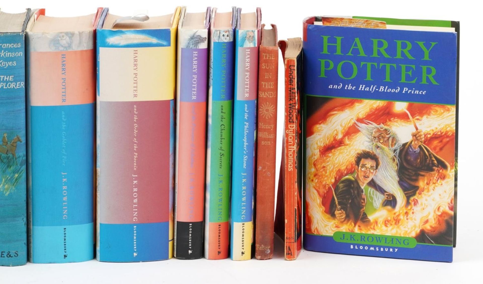 Hardback books including Harry Potter by J K Rowling, Lord of the Rings by J R R Tolkien and Pat - Image 3 of 4
