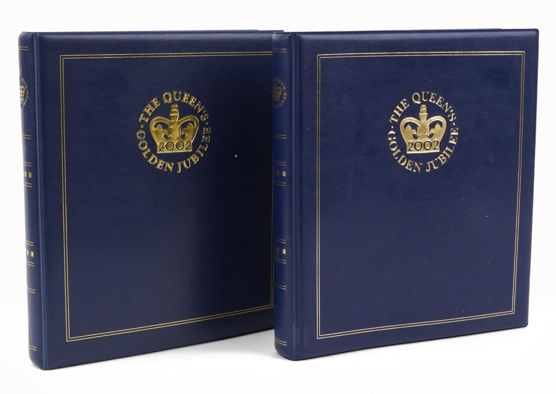 The Queen's Golden Jubilee coin covers arranged in two albums including Isle of Man & Falklands - Image 11 of 11