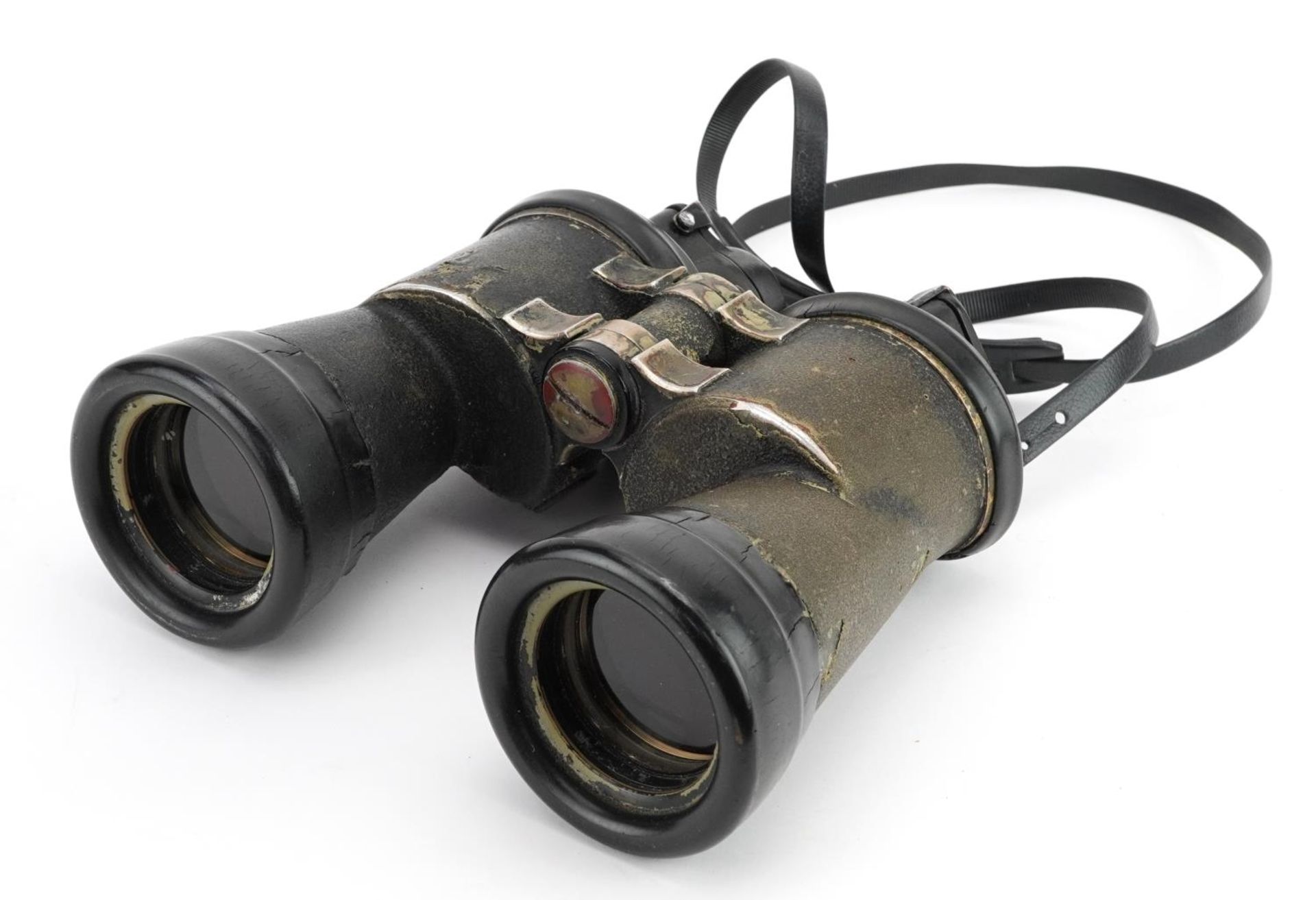 Carl Zeiss, Pair of German military interest 7 x 15 binoculars numbered 48295 : For further