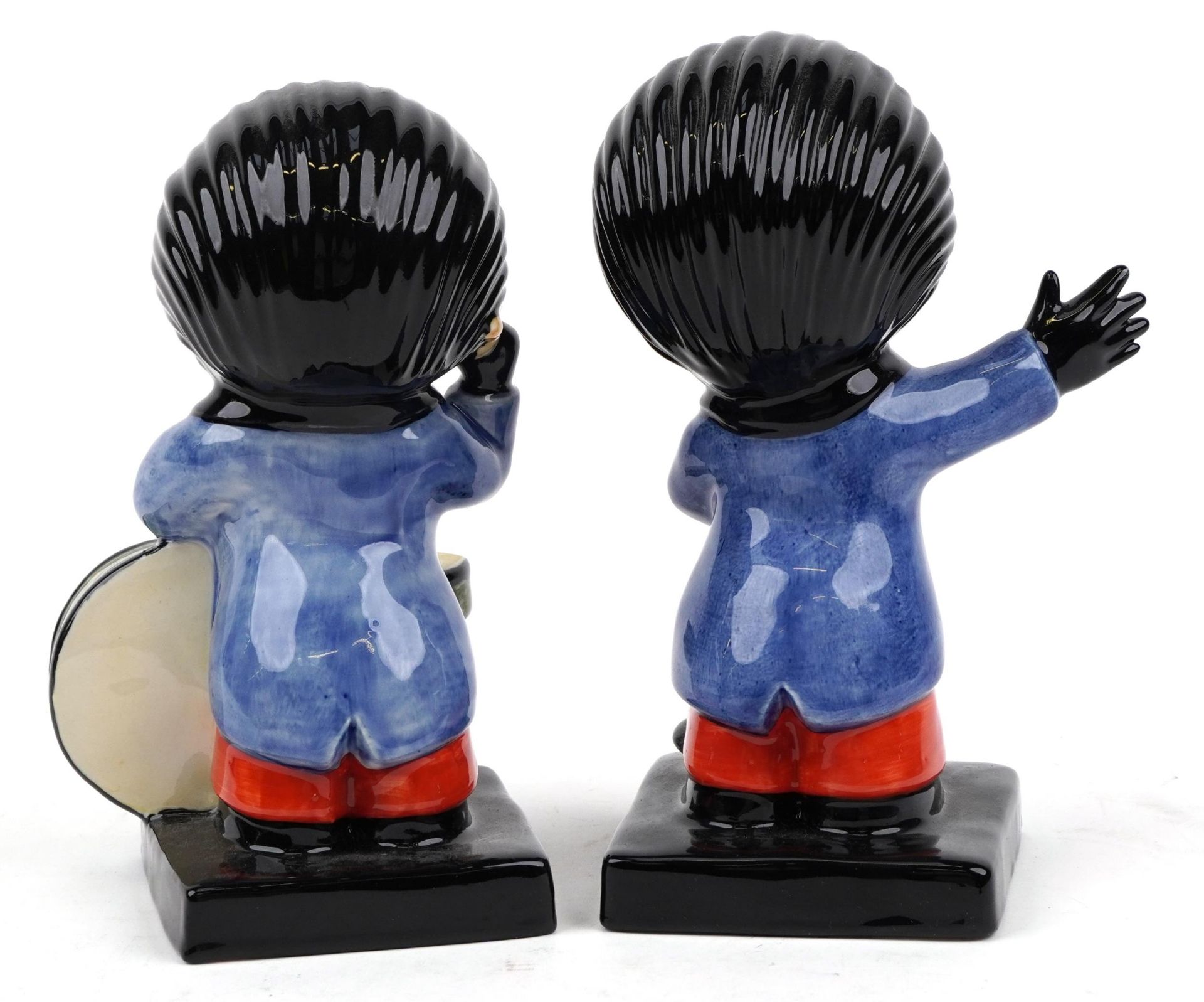 Two Carltonware Golly Band Musicians including Drummer and Singer limited edition 196/750, the - Image 2 of 4