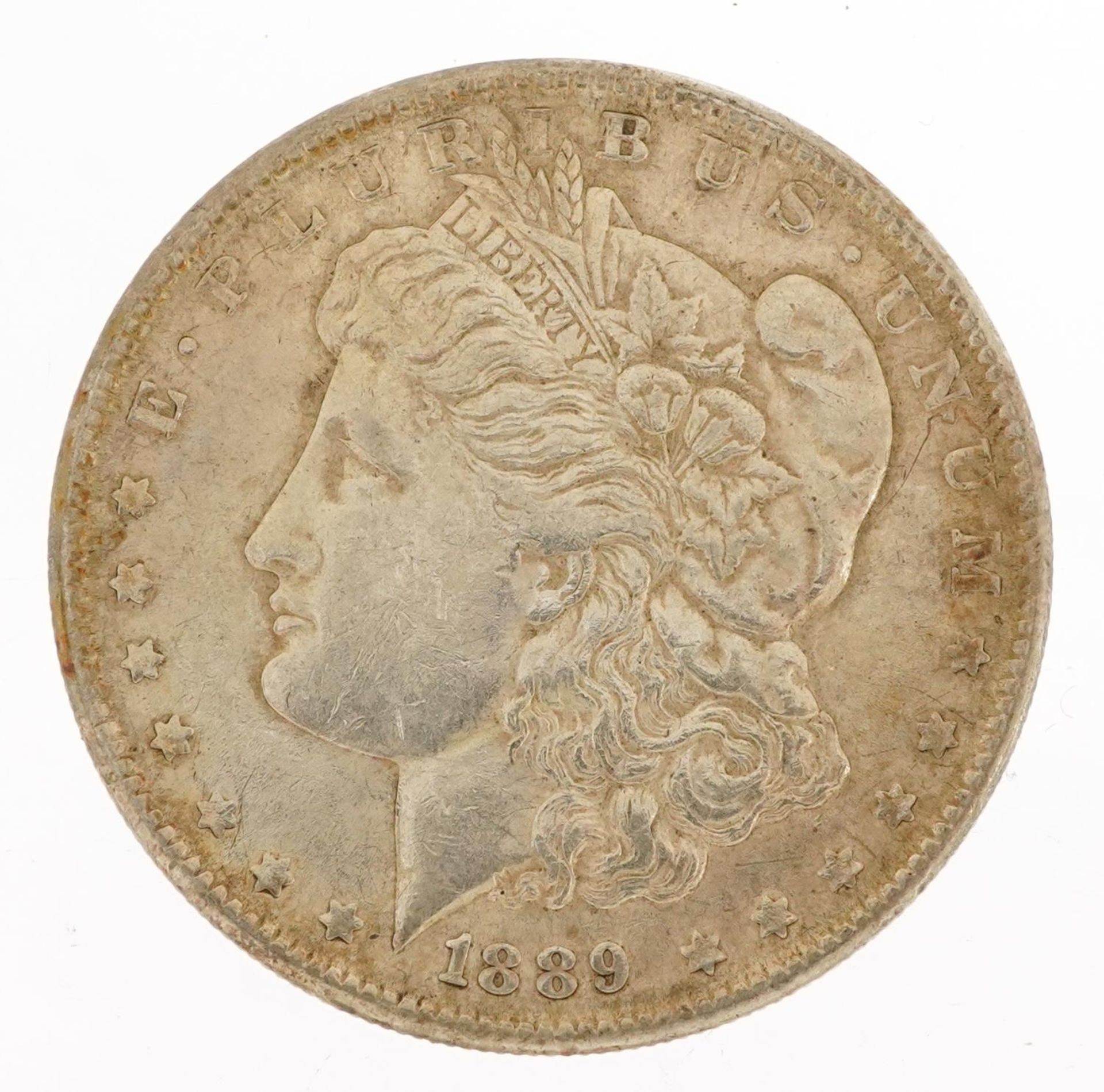 United States of America 1889 silver dollar : For further information on this lot please contact the - Image 2 of 2