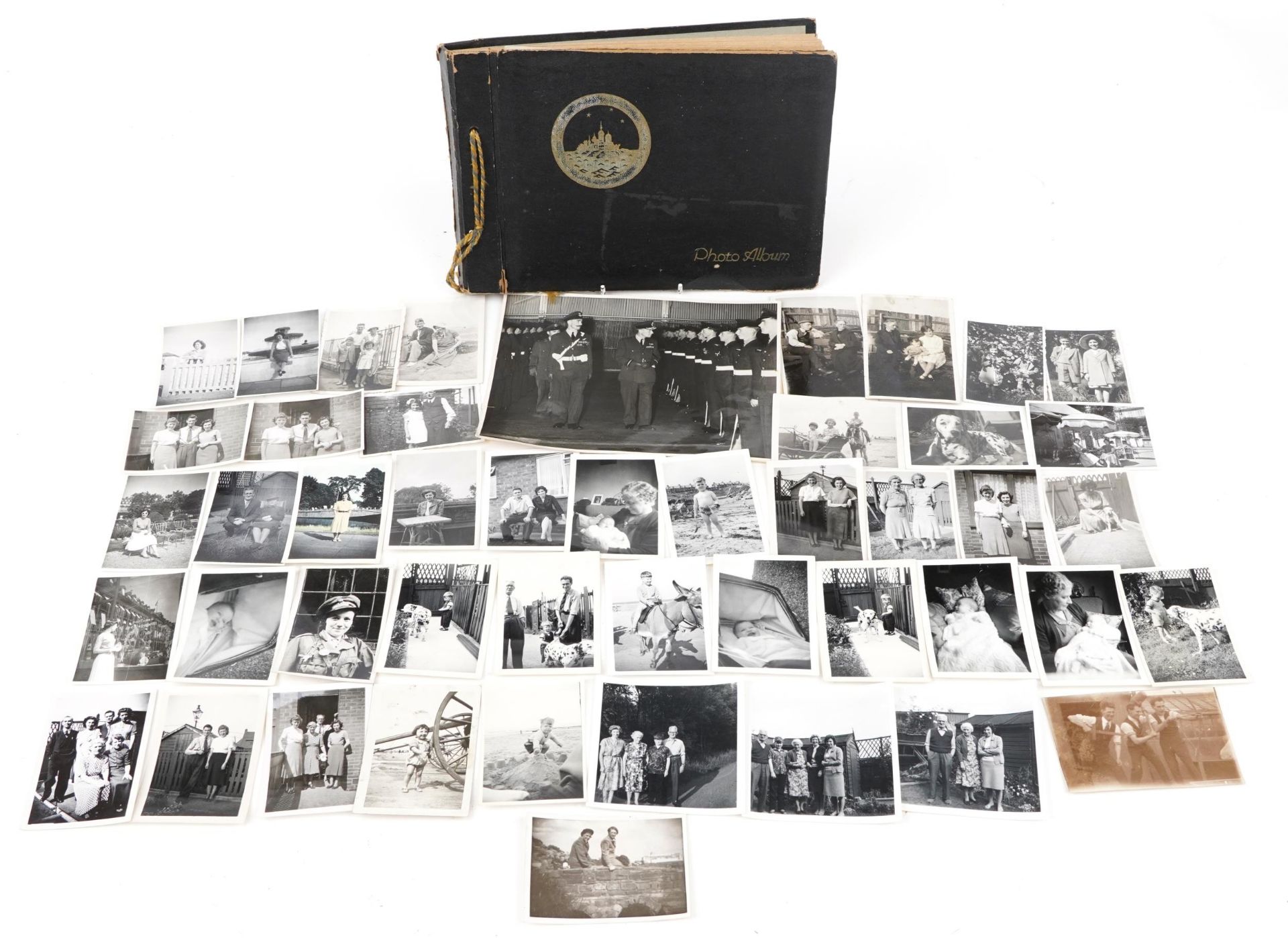 Early 20th century and later black and white photographs including an album relating to Royal Air - Image 2 of 6