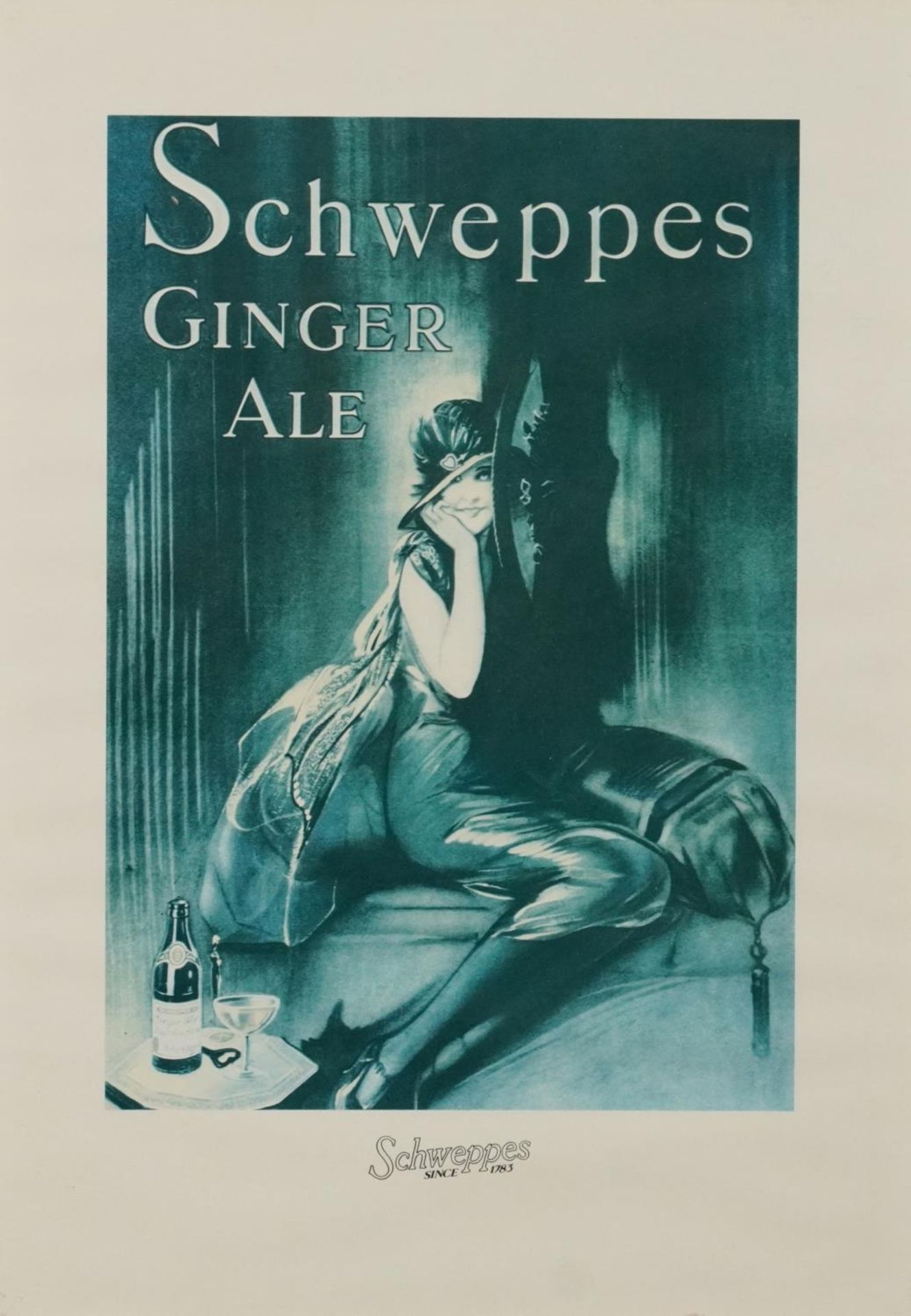 Schweppes, Cider, Tonic Water, Ginger Ale and Lemon Squash, set of six posters, framed and glazed, - Image 18 of 20