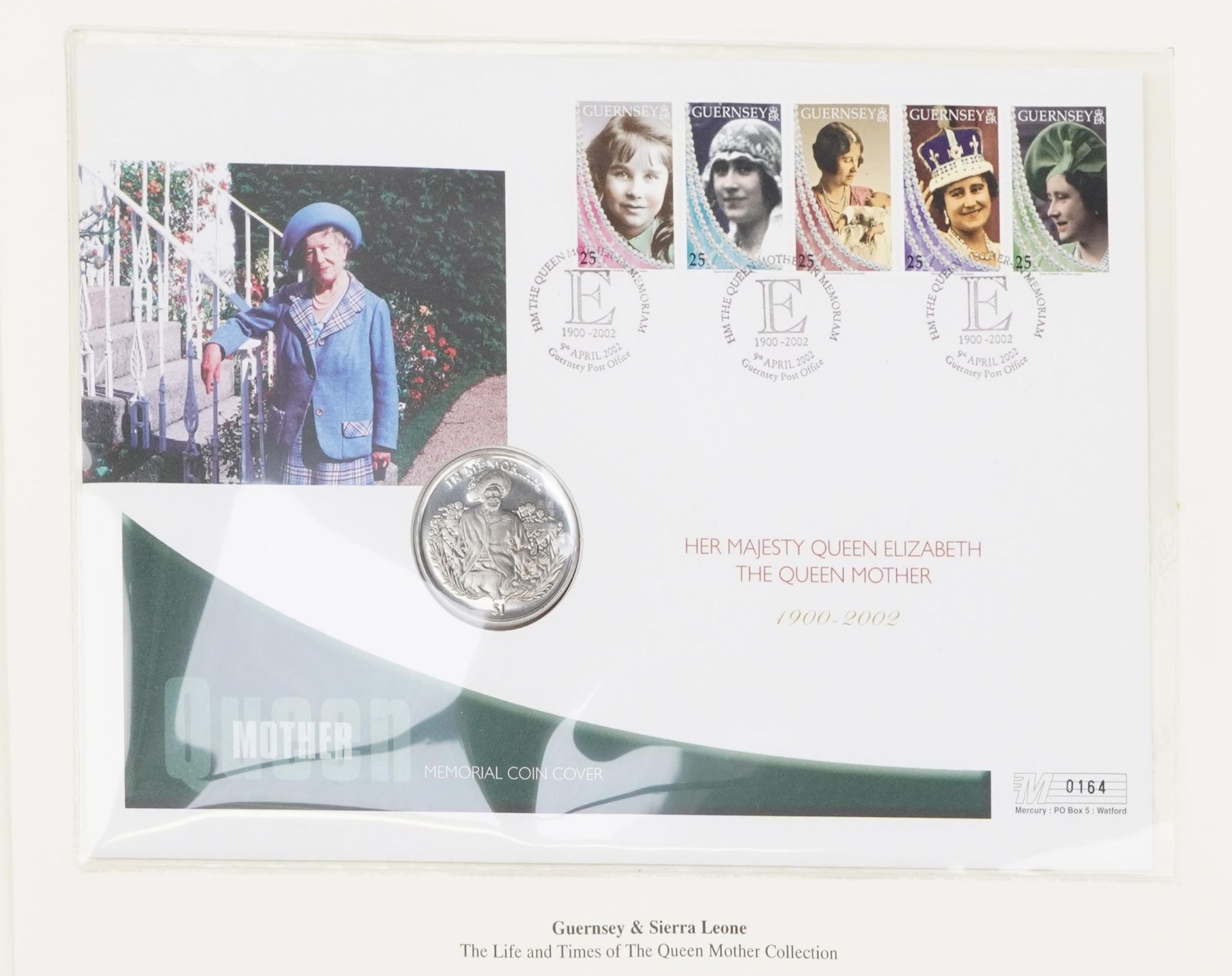 Commemorative coin covers arranged in two albums including The Life and Times of The Queen Mother - Image 9 of 11