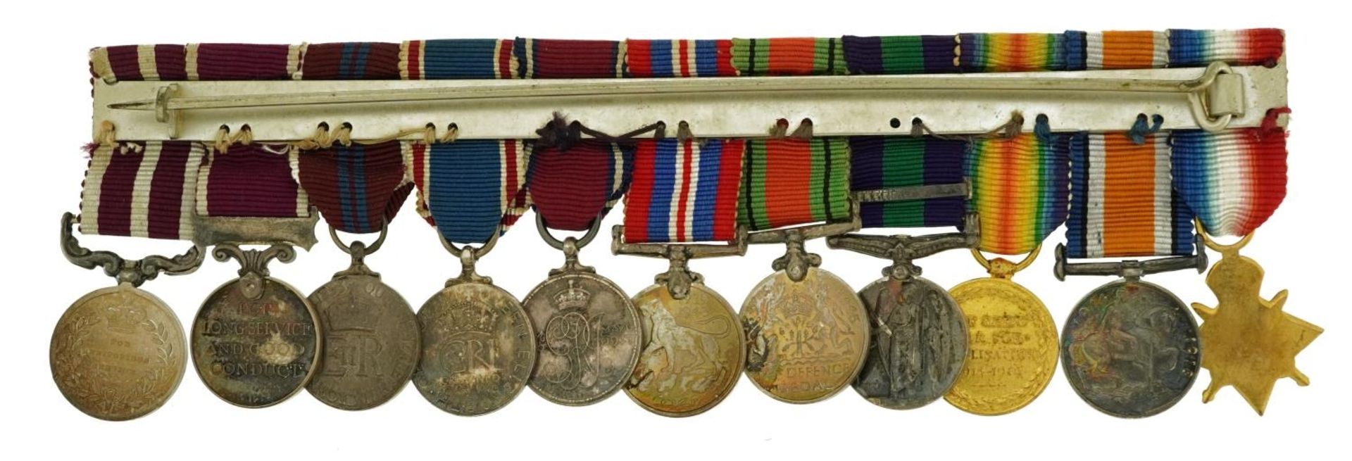 British military World War I and later eleven medal dress group : For further information on this - Image 2 of 2