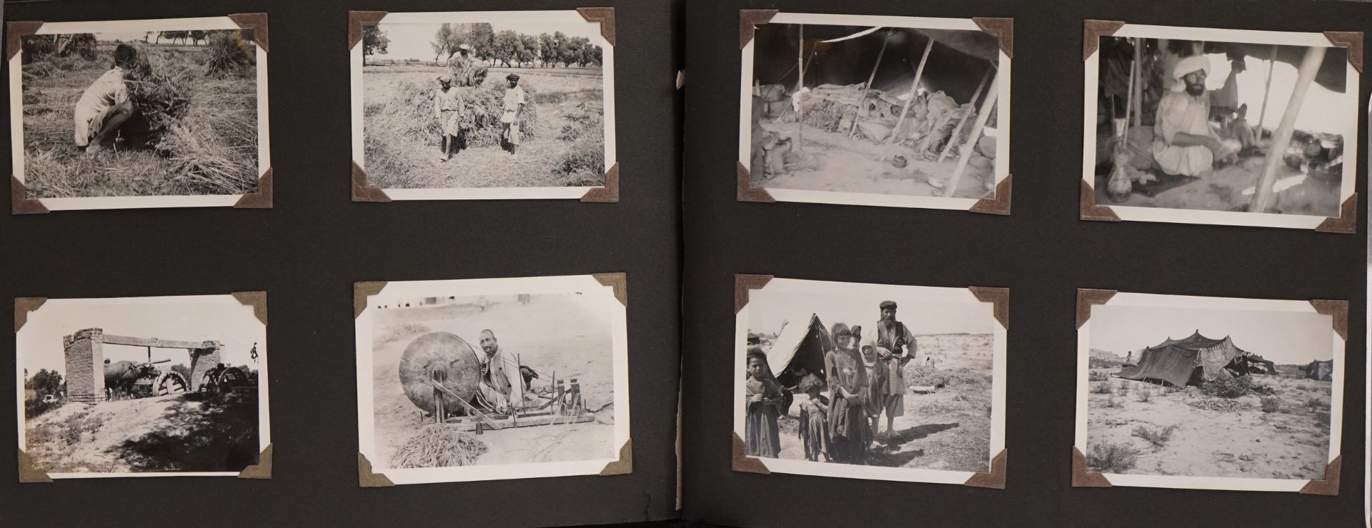 Early 20th century military interest black and white photographs of Asia, some possibly China,