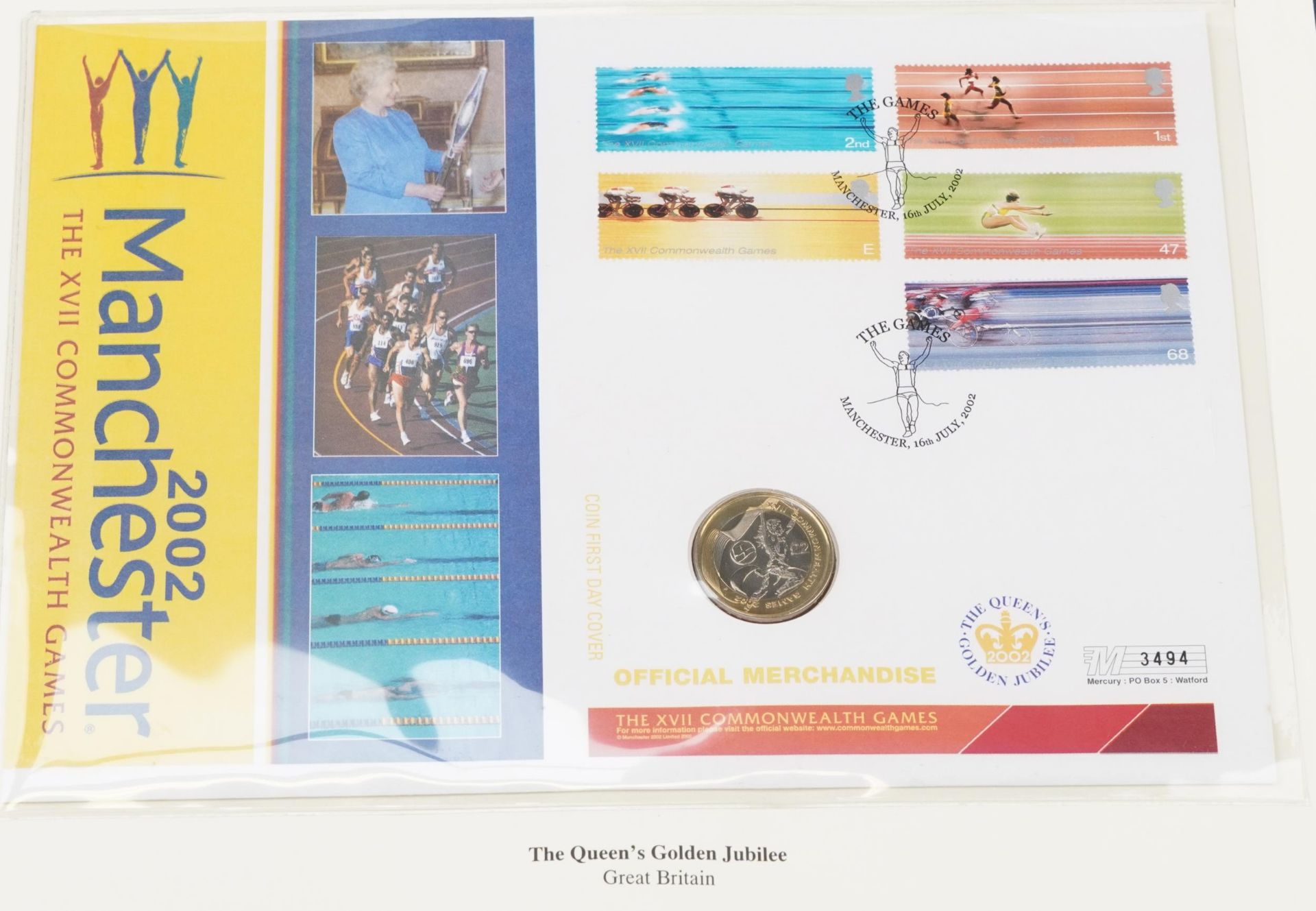 The Queen's Golden Jubilee coin covers arranged in two albums including Isle of Man & Falklands - Image 8 of 11
