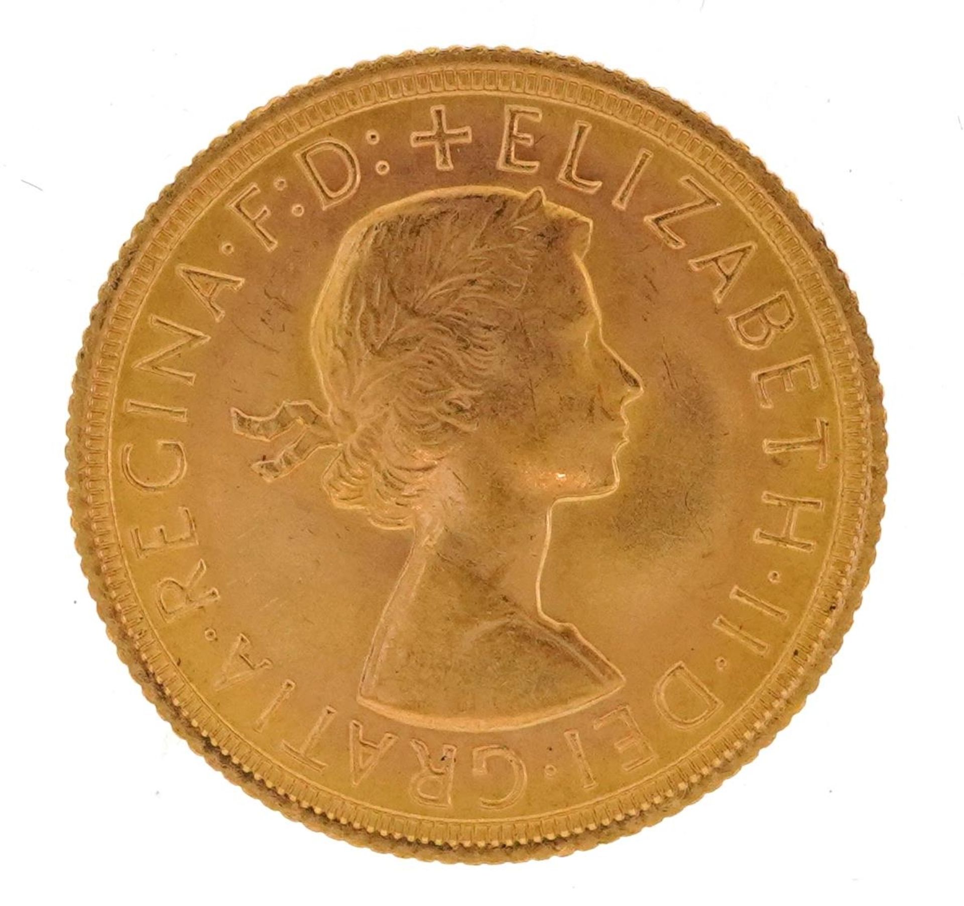 Elizabeth II 1968 gold sovereign : For further information on this lot please contact the - Image 2 of 3