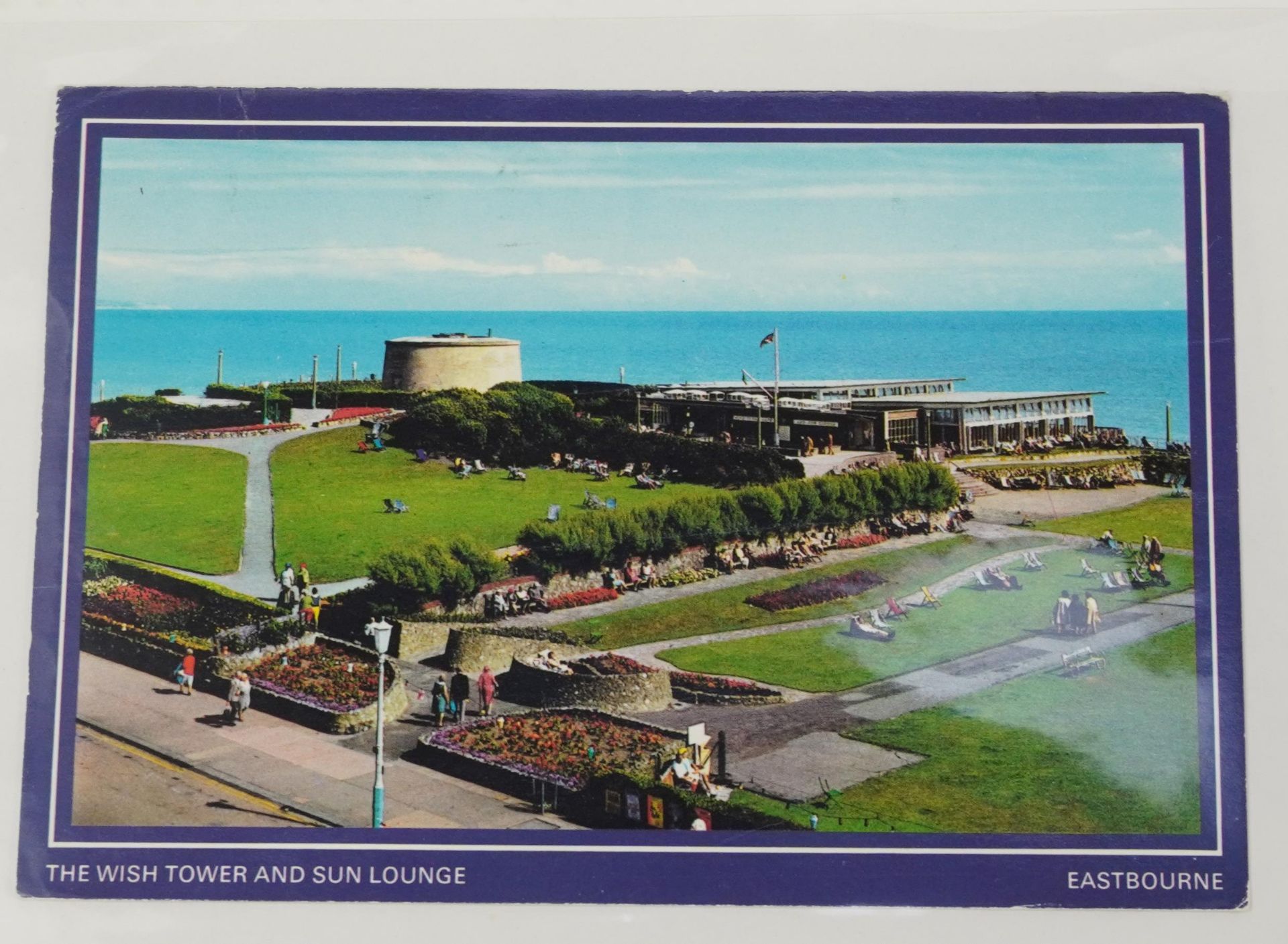 Collection of Eastbourne postcards arranged in two albums including Holywell : For further - Image 6 of 14