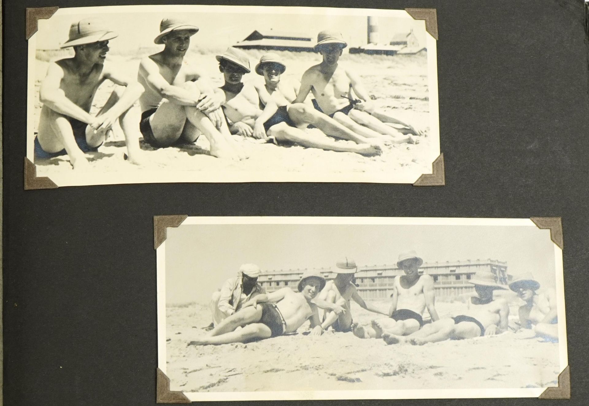 Early 20th century military interest black and white photographs of Asia, some possibly China, - Bild 8 aus 12