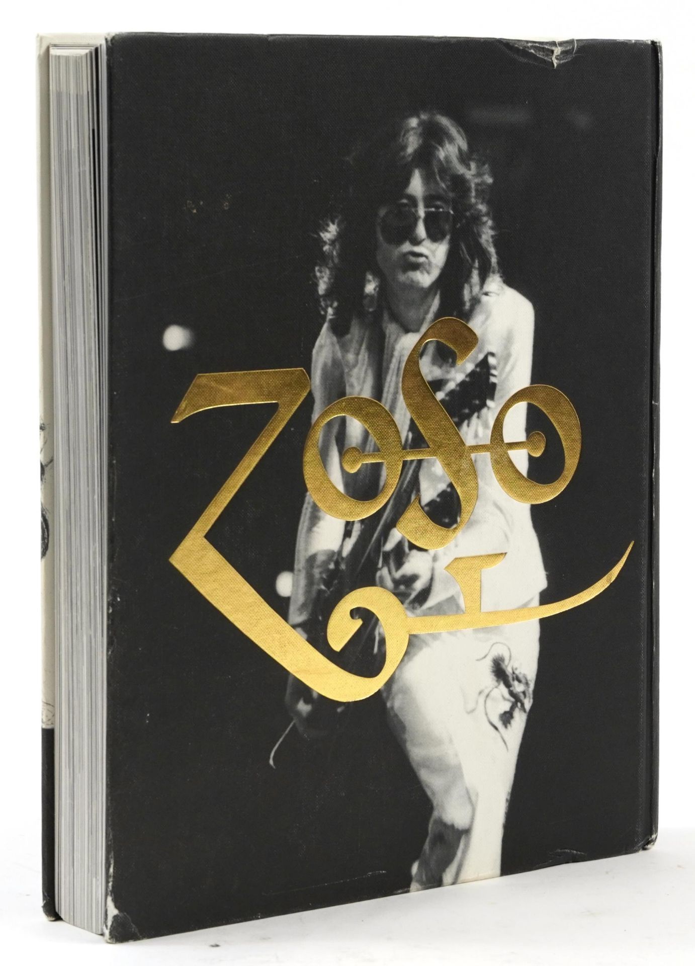 Jimmy Page by Jimmy Page, hardback book signed by Jimmy Page and inscribed Cole really good - Image 4 of 4